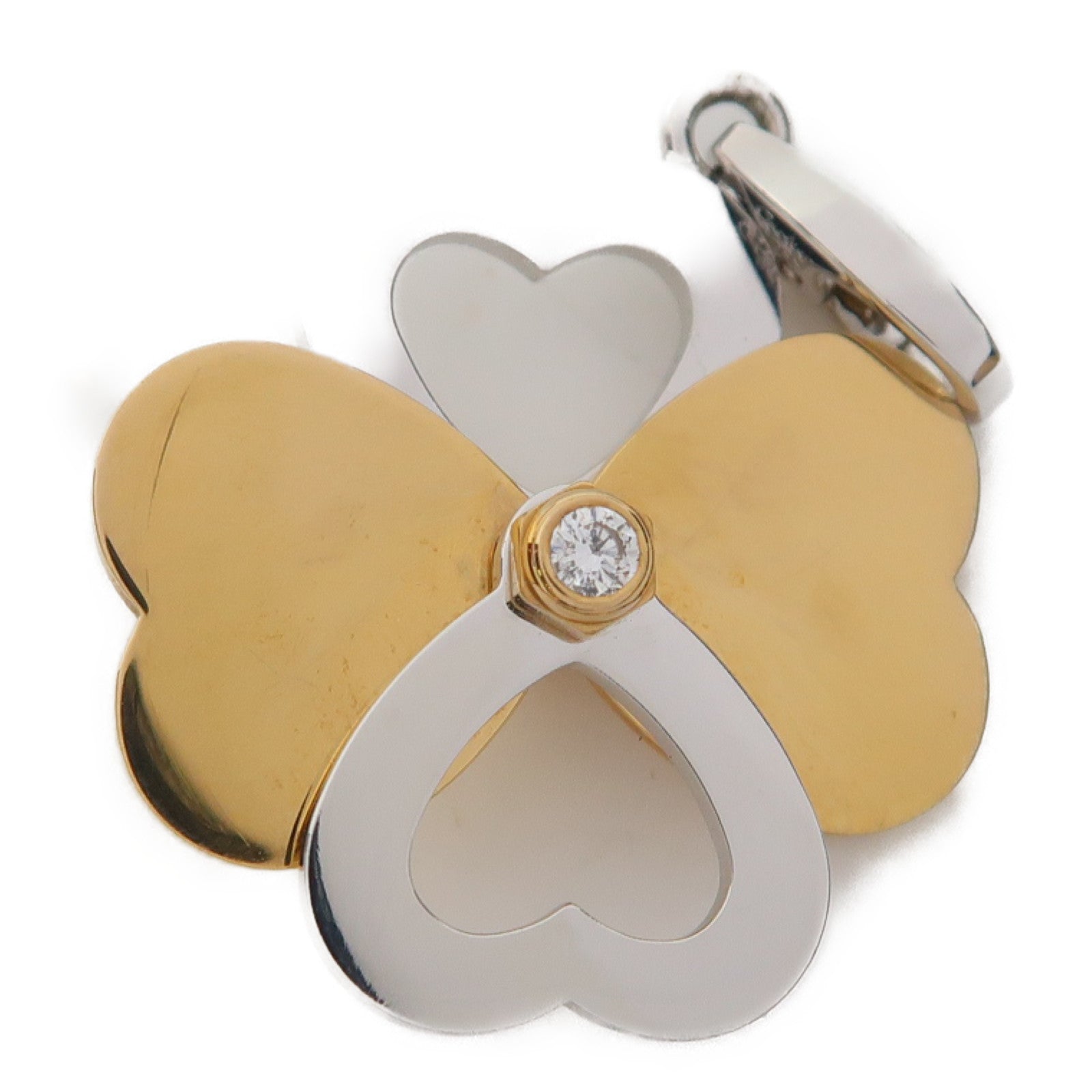 CARTIER 【激減優惠】18K白金/18K玫瑰金Four Leaf Clover掛飾