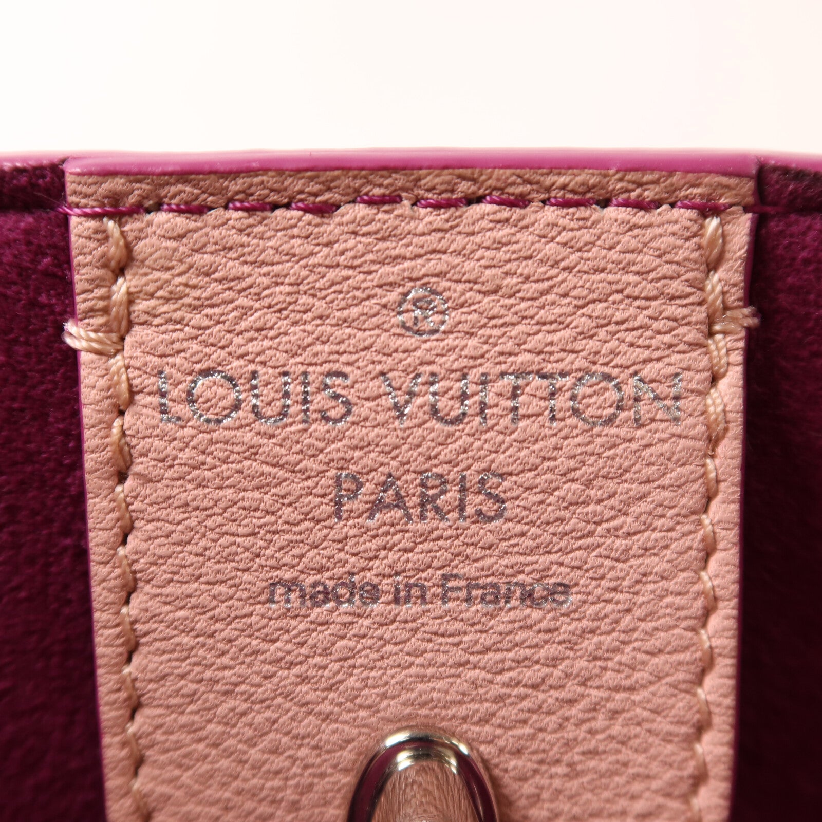 LOUIS VUITTON 牛皮皮革Rockme Cabas銀扣手挽袋