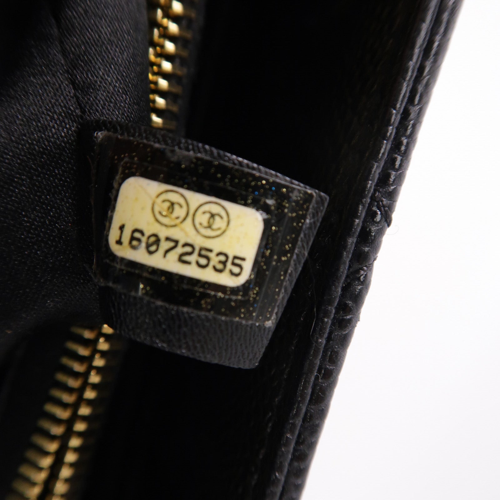 CHANEL 牛皮皮革GST Grand Shopping Tote Bag鏈帶肩背袋