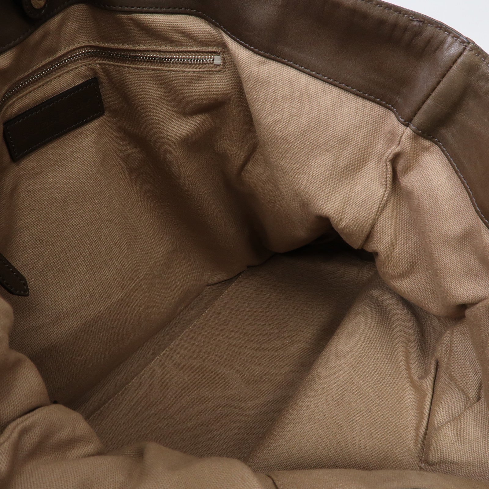 BURBERRY 塗層帆布/皮革Shoulder Bag金扣手挽肩背兩用袋啡色