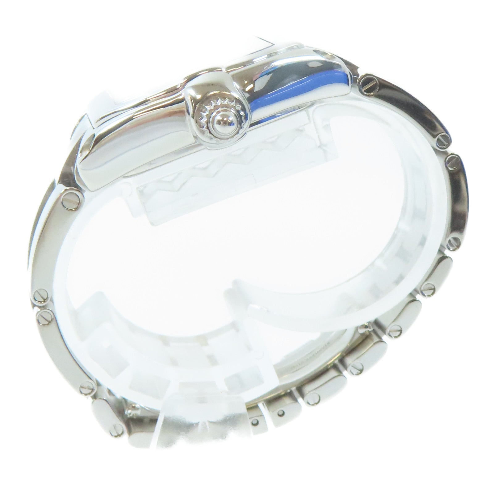 CARTIER Roadster不鏽鋼手錶石英機芯粉紅色