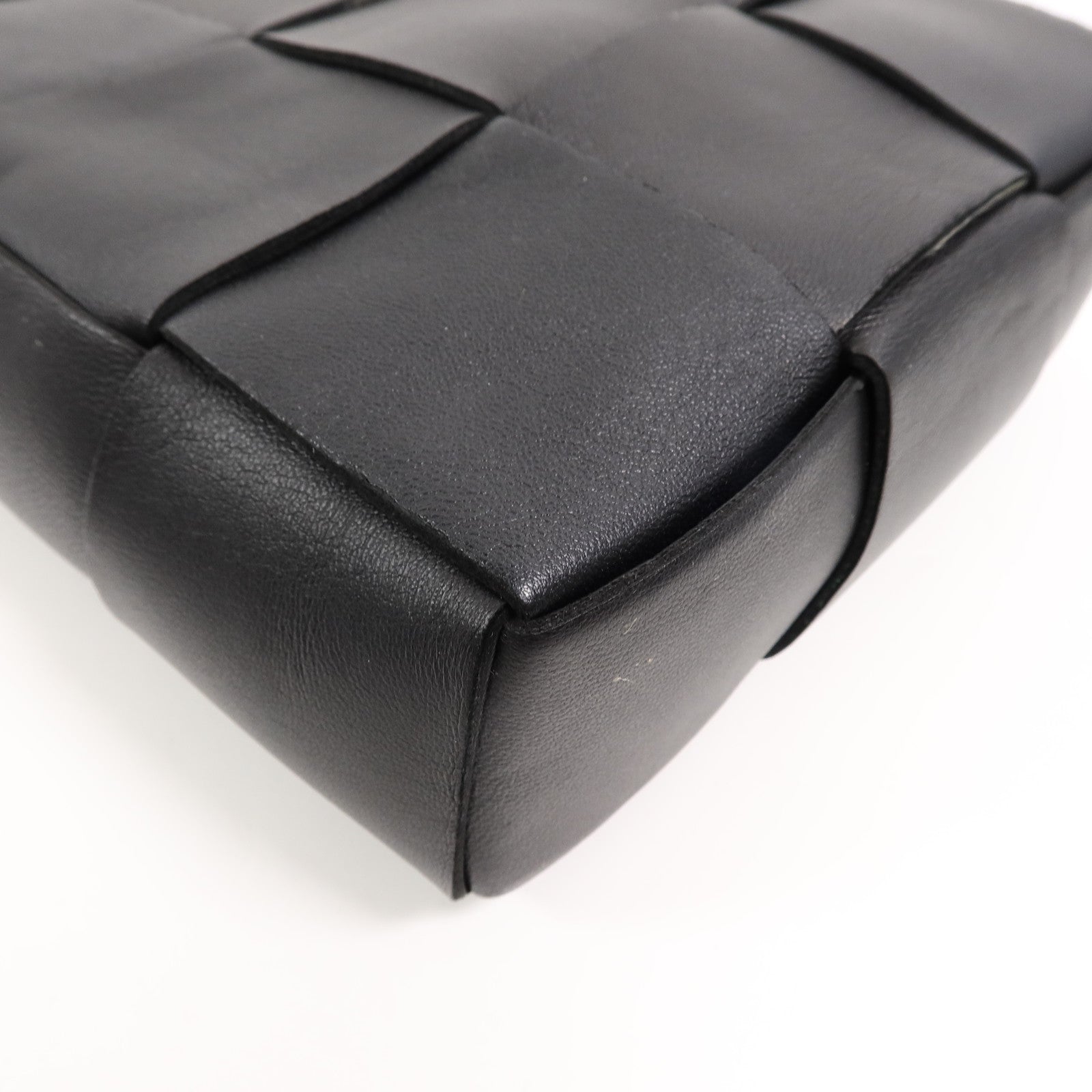BOTTEGA VENETA 羊皮皮革Mini Cassette手挽肩背兩用袋