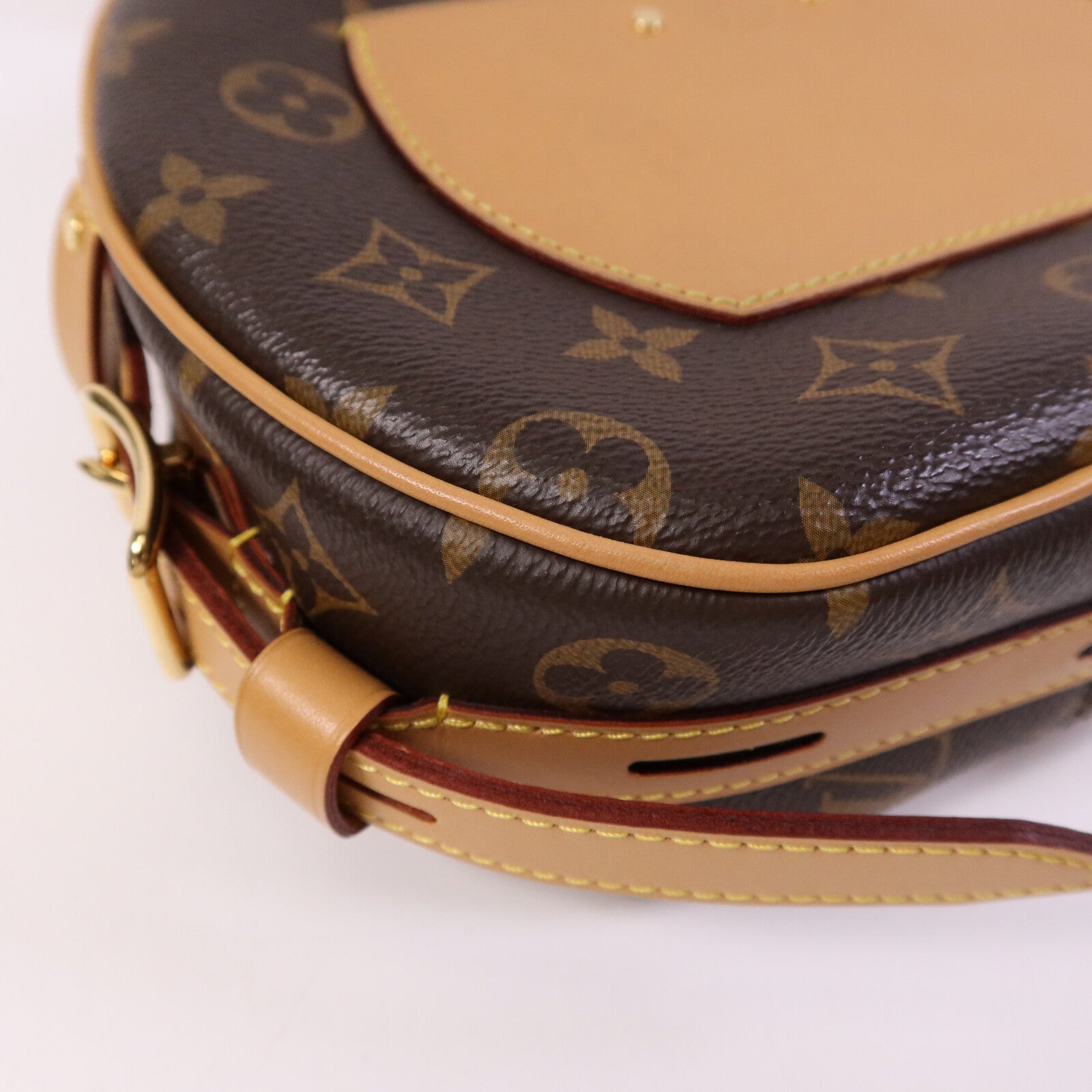 LOUIS VUITTON Monogram Boite Chapeau Souple金扣肩背袋