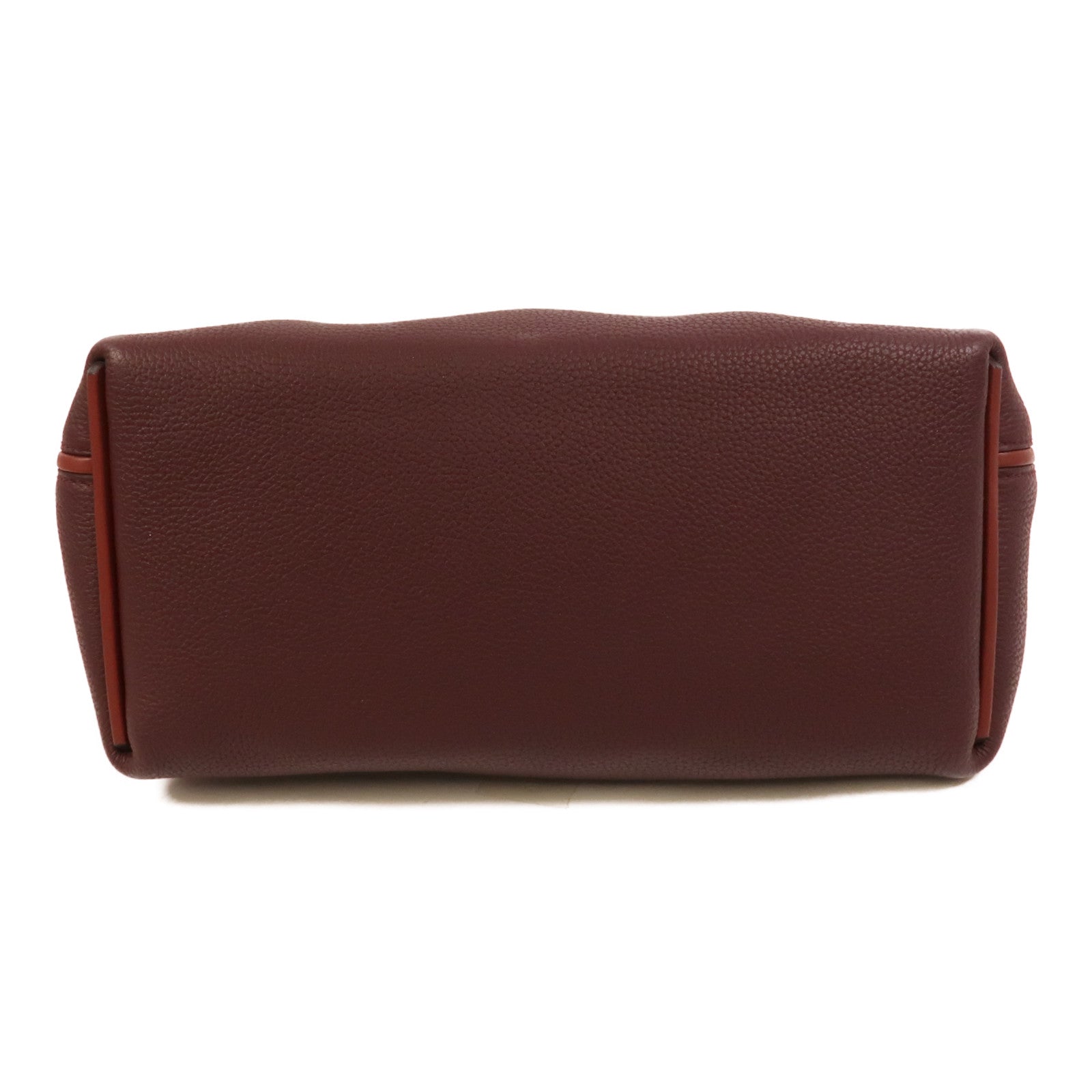 HERMES Clemence皮革24/24 29cm手挽肩背兩用袋Red/Rouge H