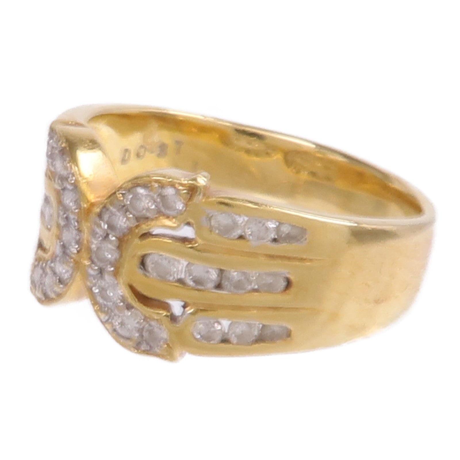JEWELRY 【激減優惠】18K黃金/白金Diamond Ring鑽石戒指US#5