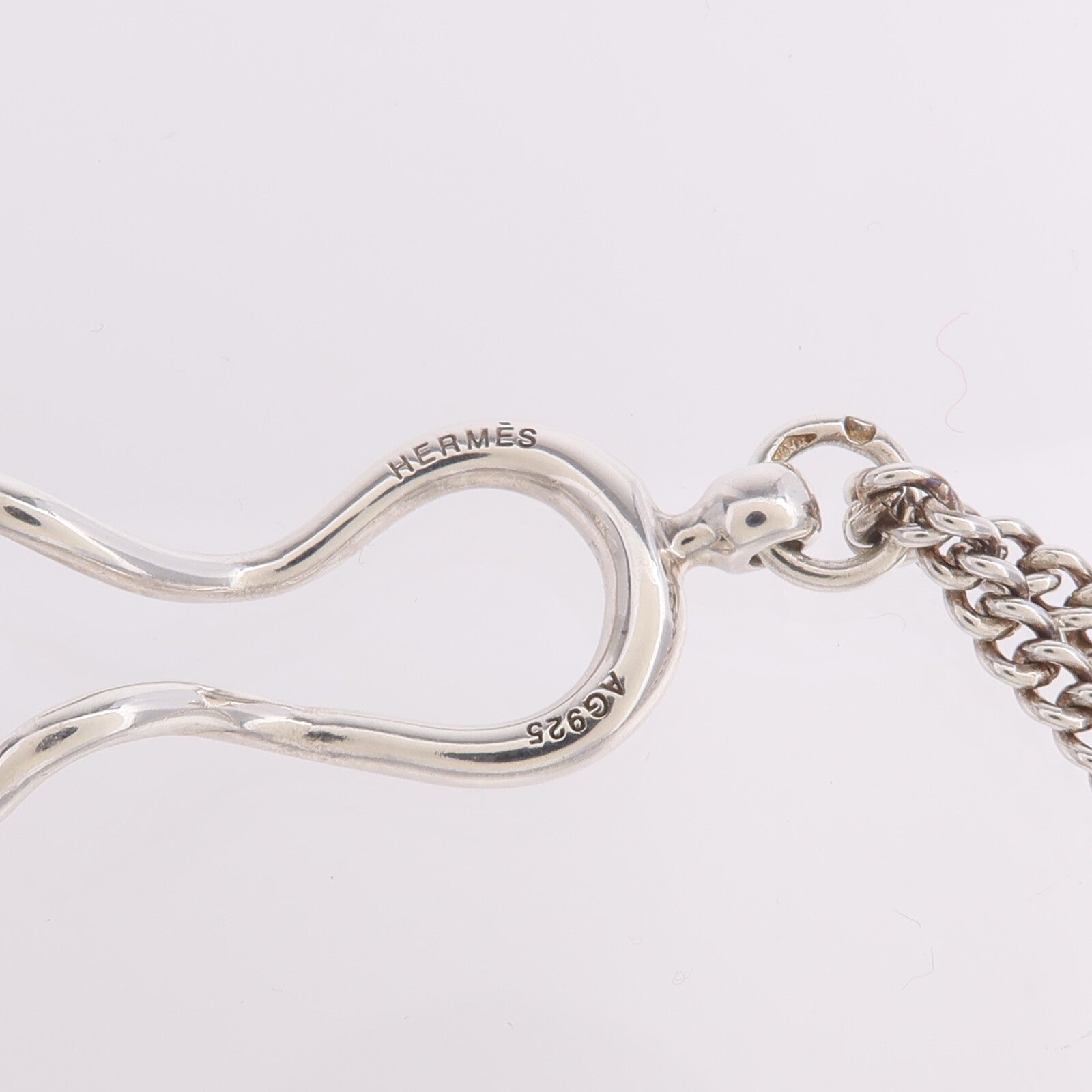 HERMES 925純銀Collier Sautoir Arabesque項鍊