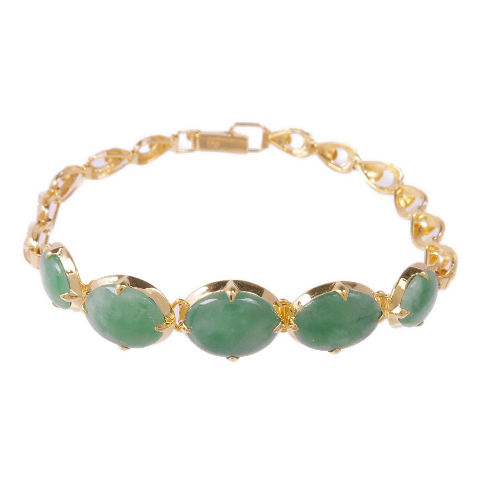 JEWELRY 14K黃金Jade Bracelet翡翠手鏈