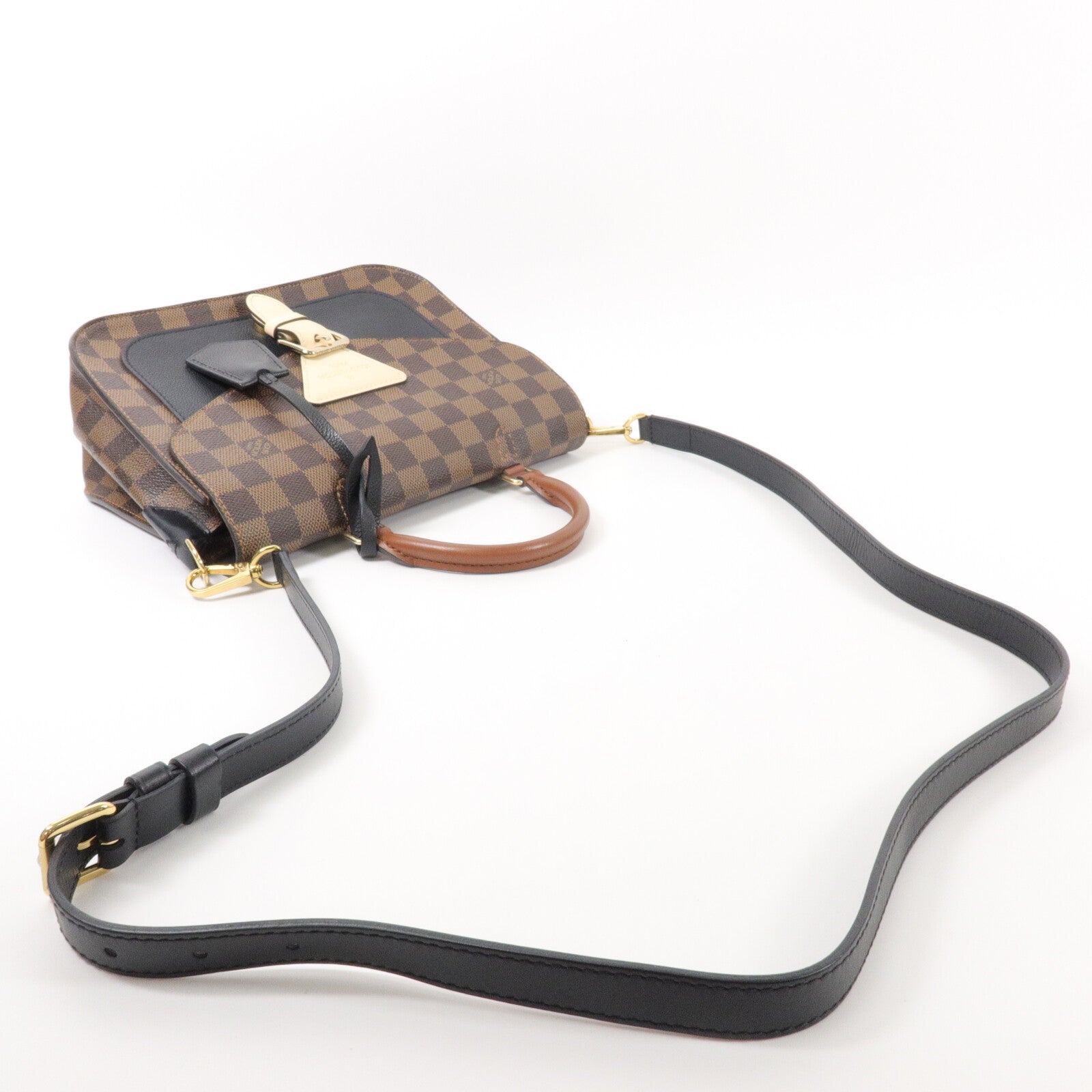 LOUIS VUITTON Damier Beaumarchais手挽肩背兩用袋