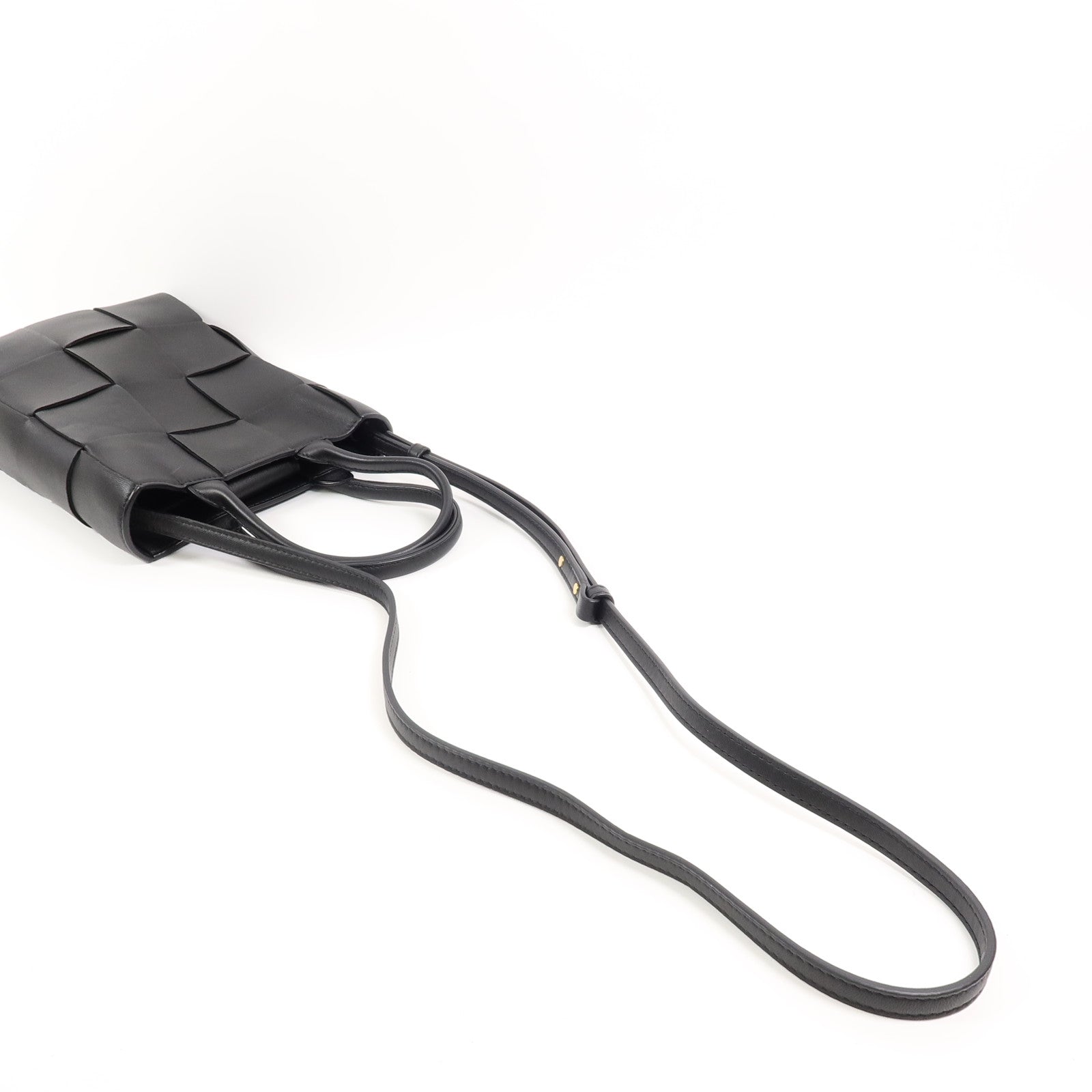 BOTTEGA VENETA 羊皮皮革Mini Cassette手挽肩背兩用袋