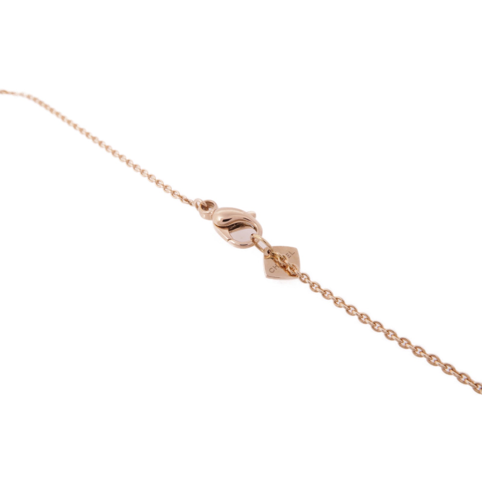 CHANEL 18K玫瑰金Coco Crush Necklace項鍊