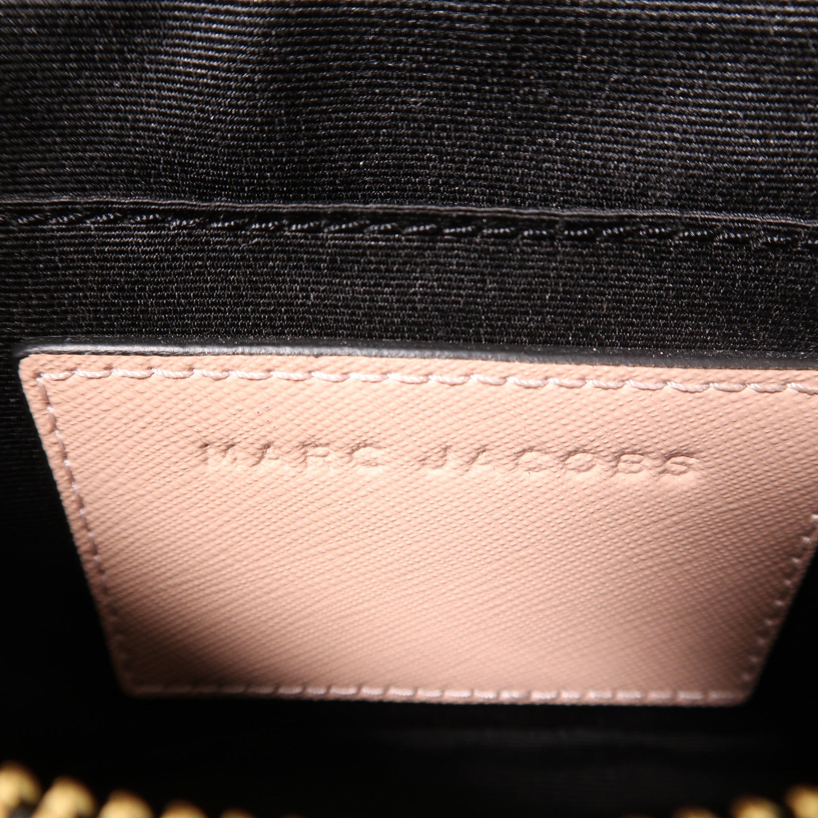 MARC JACOBS 牛皮皮革Small Camera Bag金扣肩背袋粉紅色/梅子色
