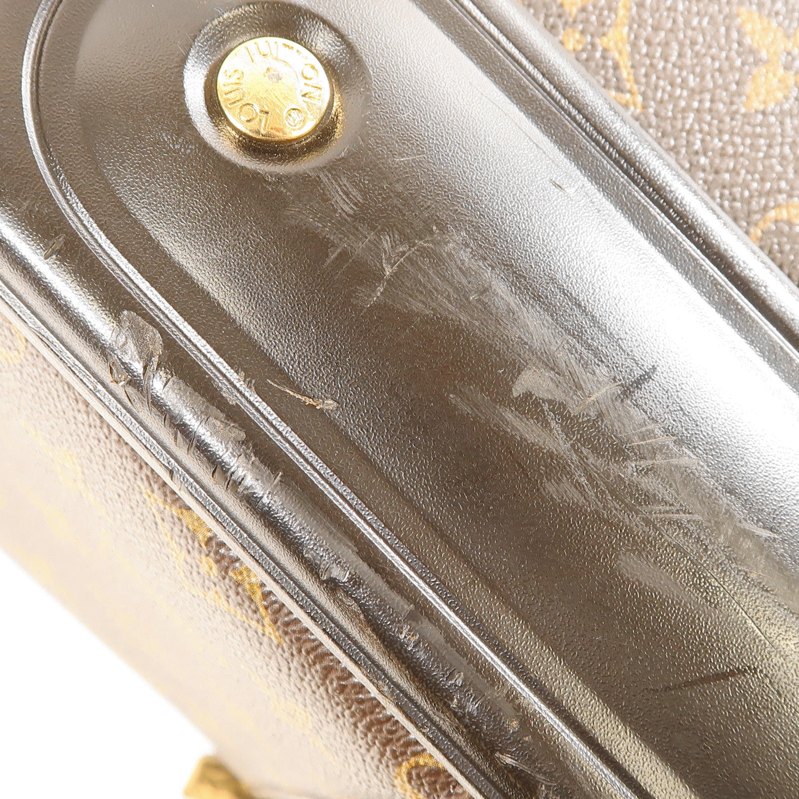 LOUIS VUITTON Monogram Pegase 55金扣行李箱