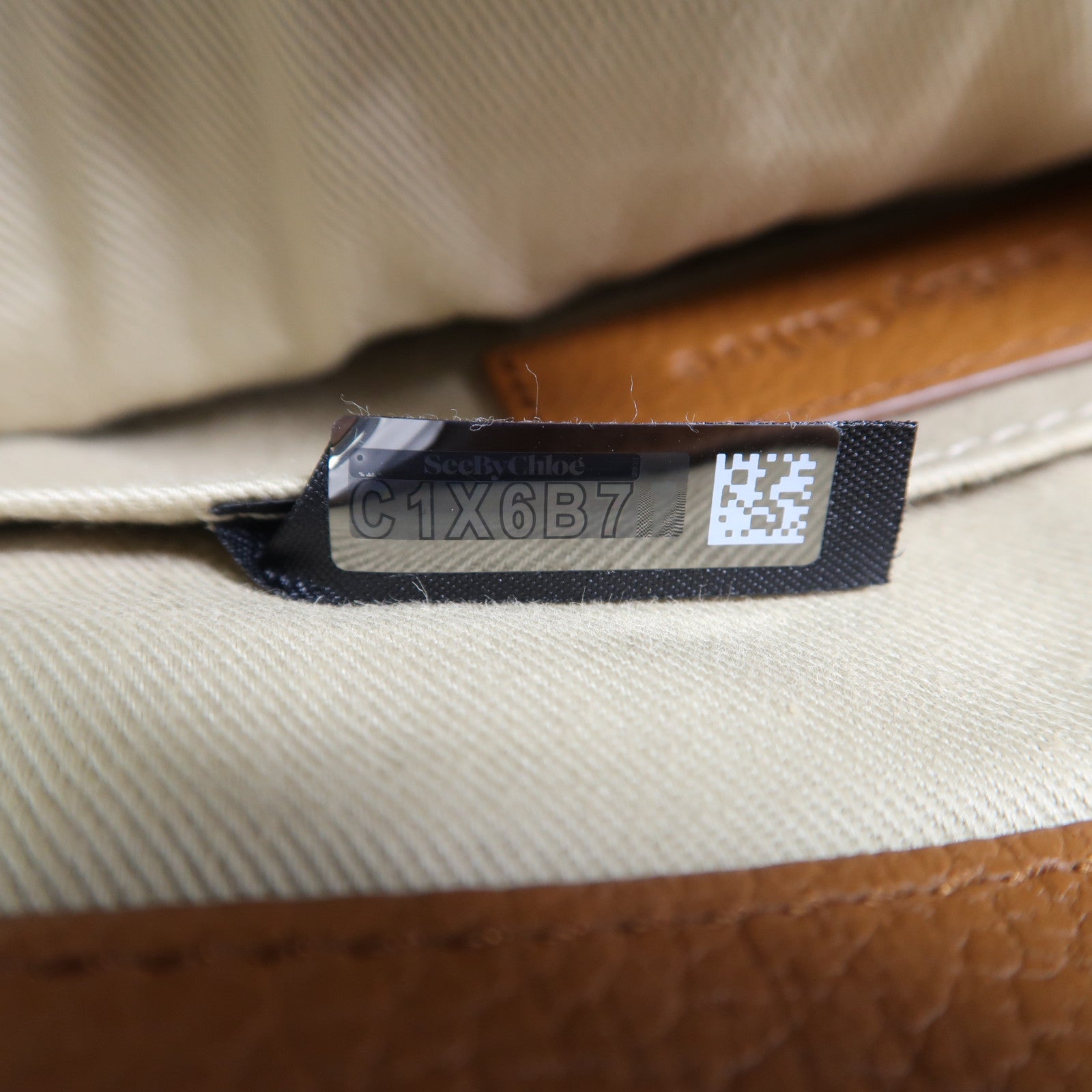 SEE BY CHLOE 牛皮皮革Shoulder Bag金扣手挽肩背兩用袋