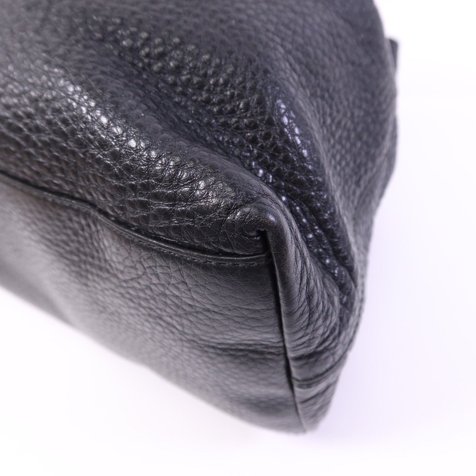 GUCCI 牛皮皮革Chain Shoulder Bag金扣鏈帶肩背袋