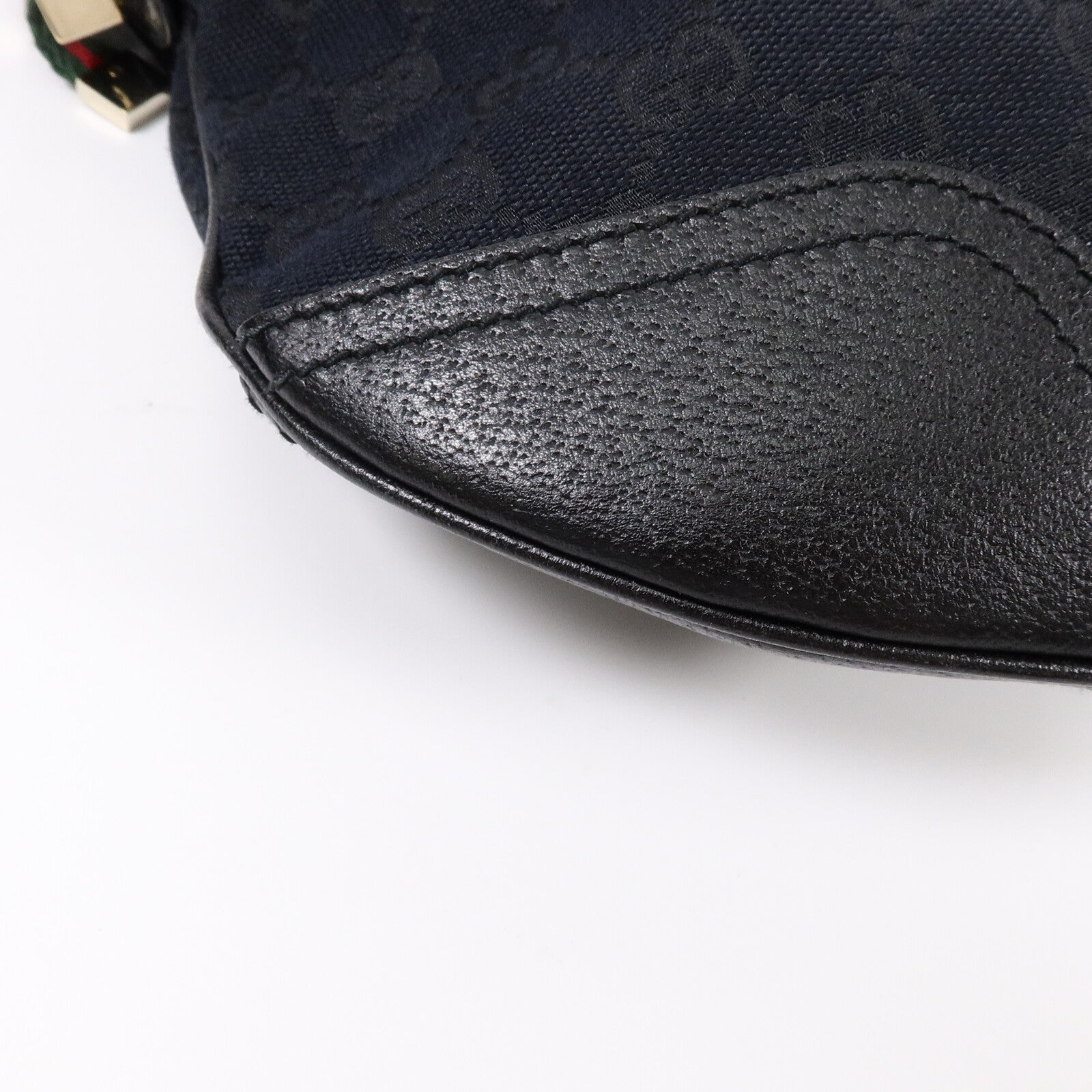 GUCCI 牛皮皮革/帆布Shoulder Bag肩背袋