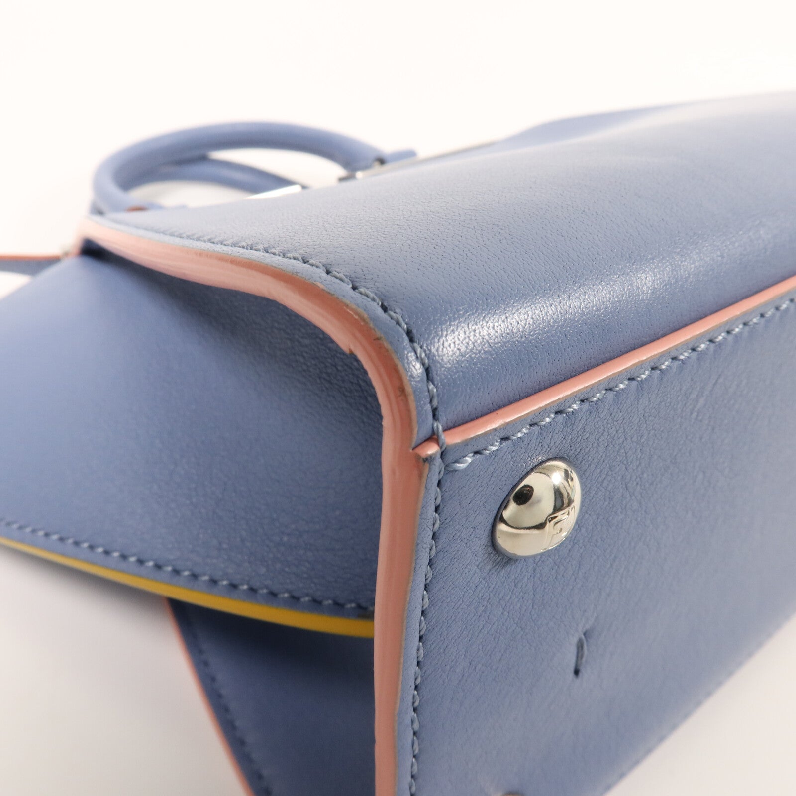 FENDI 牛皮皮革Mini 3 Jours Mini手挽肩背兩用袋