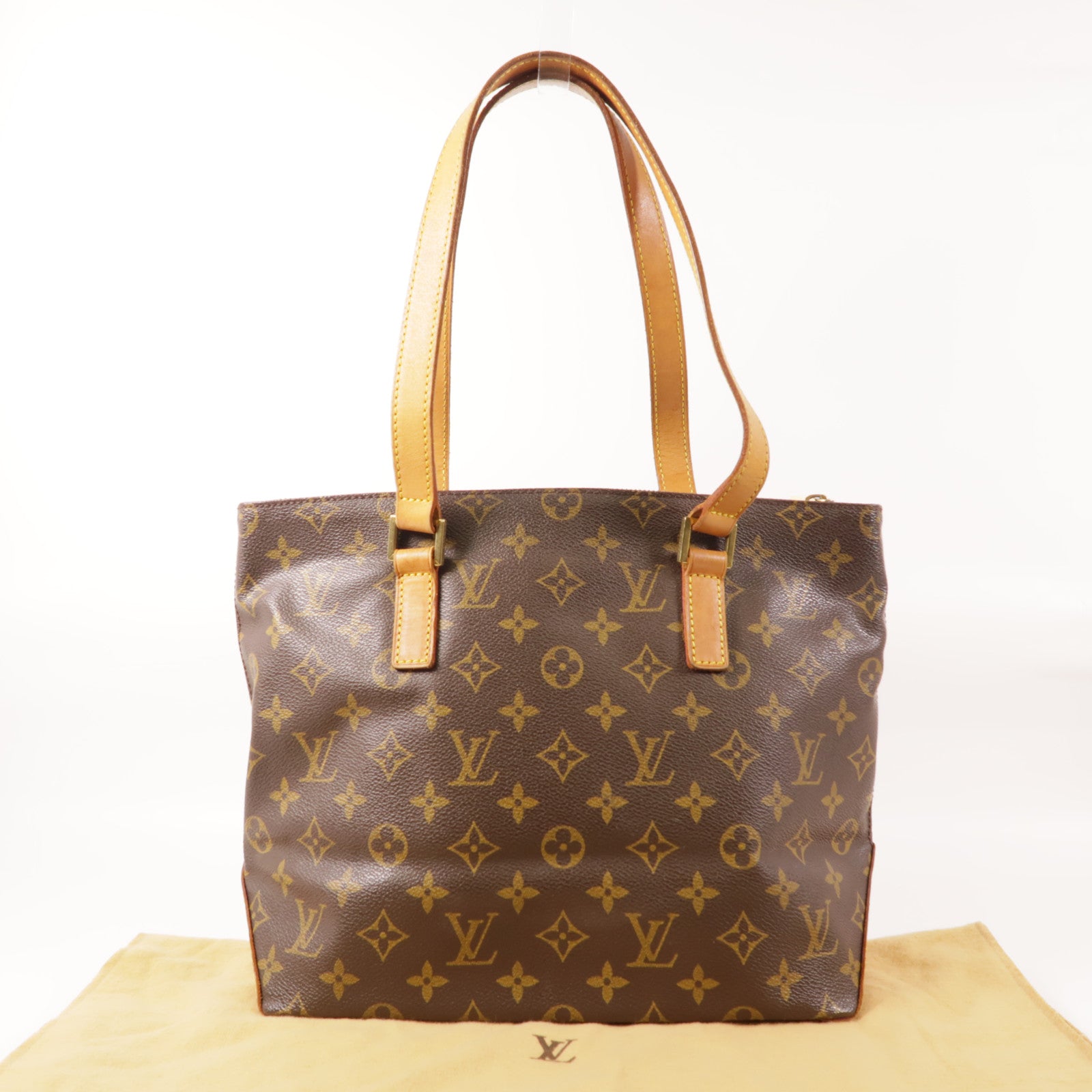 LOUIS VUITTON Monogram Cabas Piano金扣肩背袋