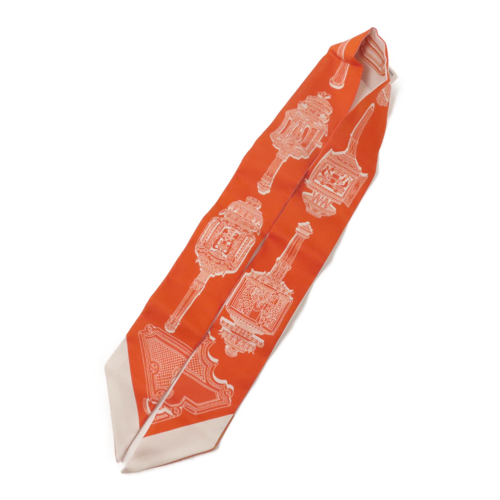 HERMES 絲質Twilly絲巾