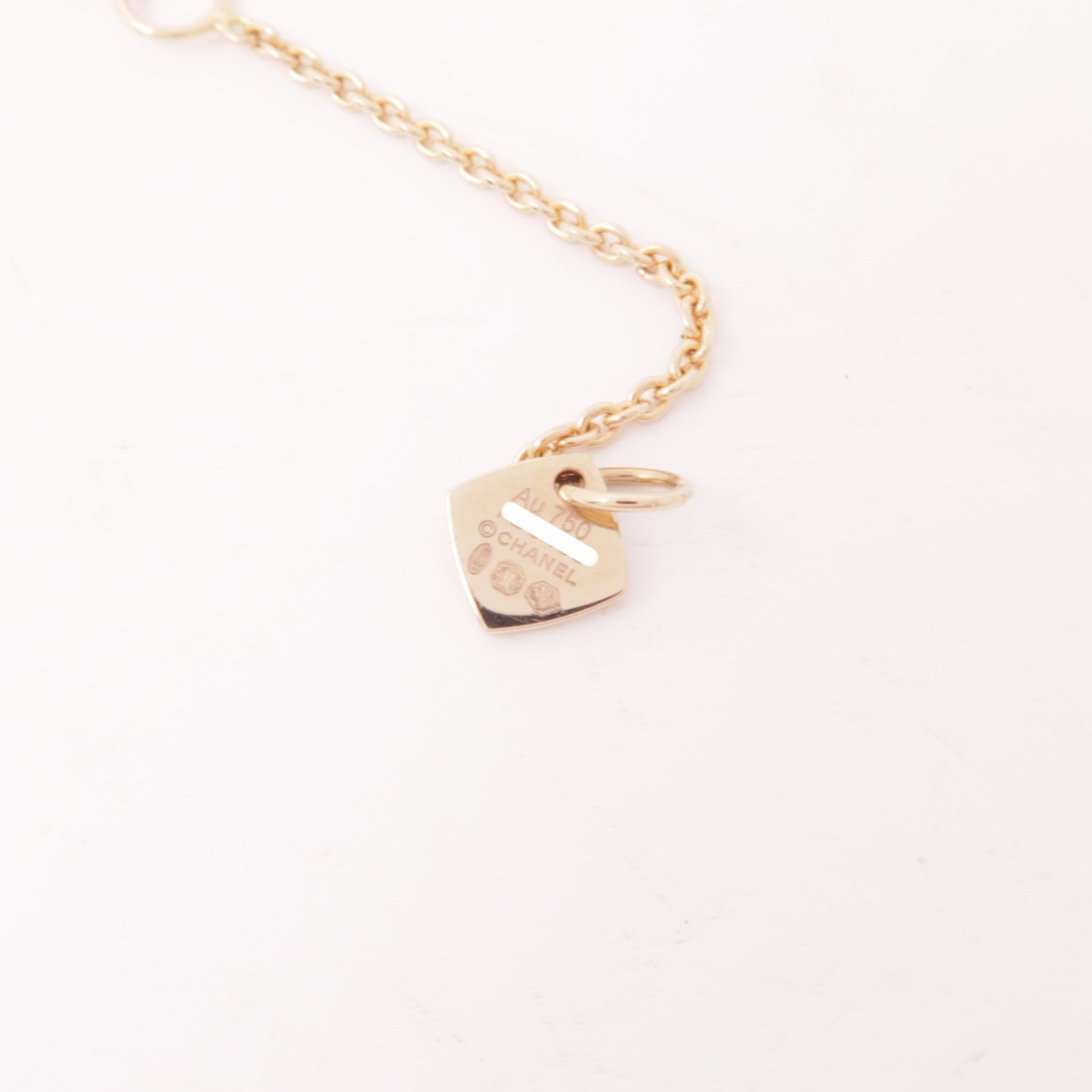 CHANEL 18K玫瑰金Coco Crush Necklace項鍊