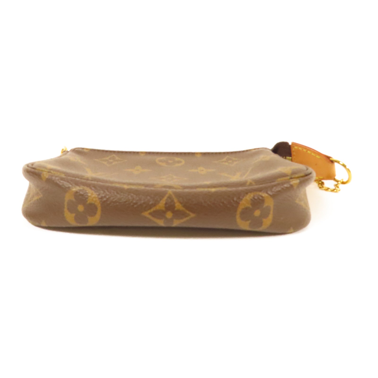 LOUIS VUITTON Monogram Mini Pochette Accessoires金扣手挽袋