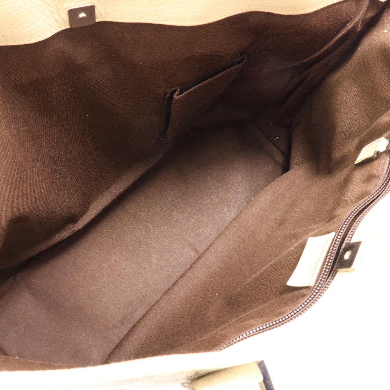 GUCCI 塗層帆布Tote Bag銀扣肩背袋