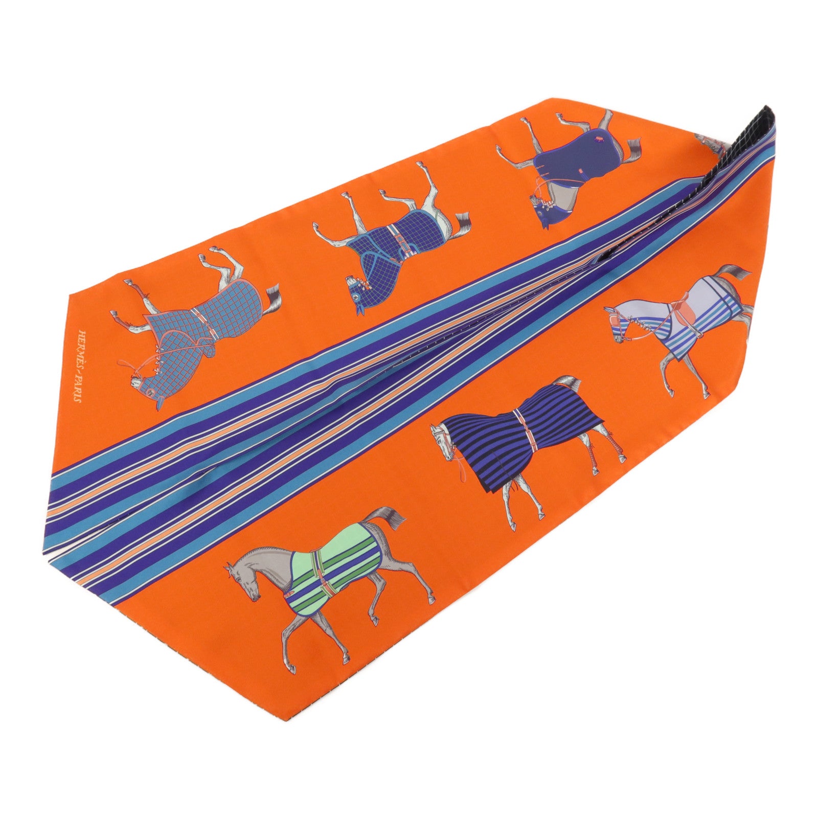 HERMES 絲質Maxi Twilly絲巾