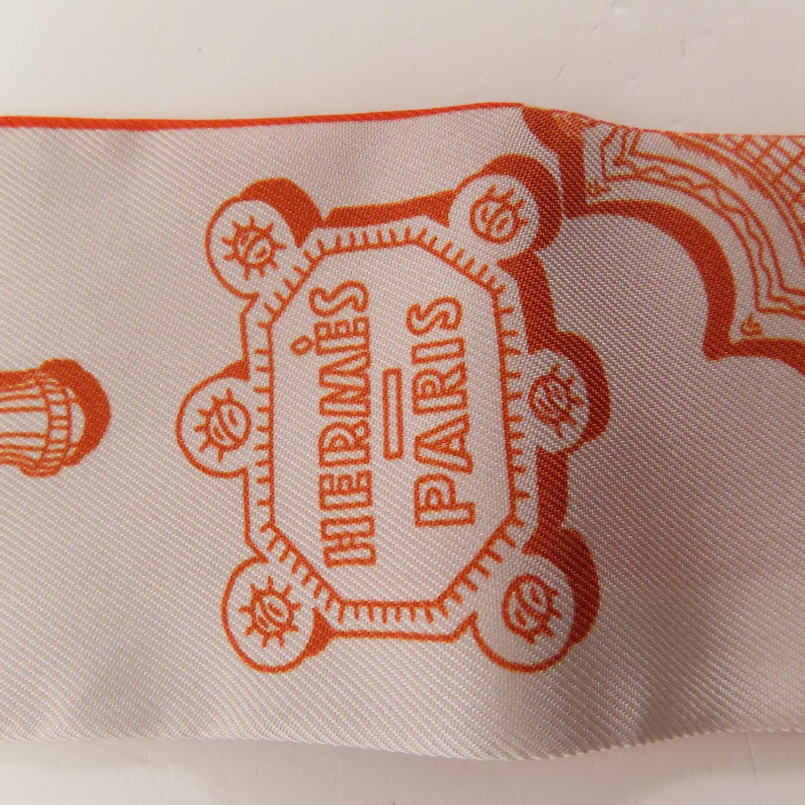 HERMES 絲質Twilly絲巾