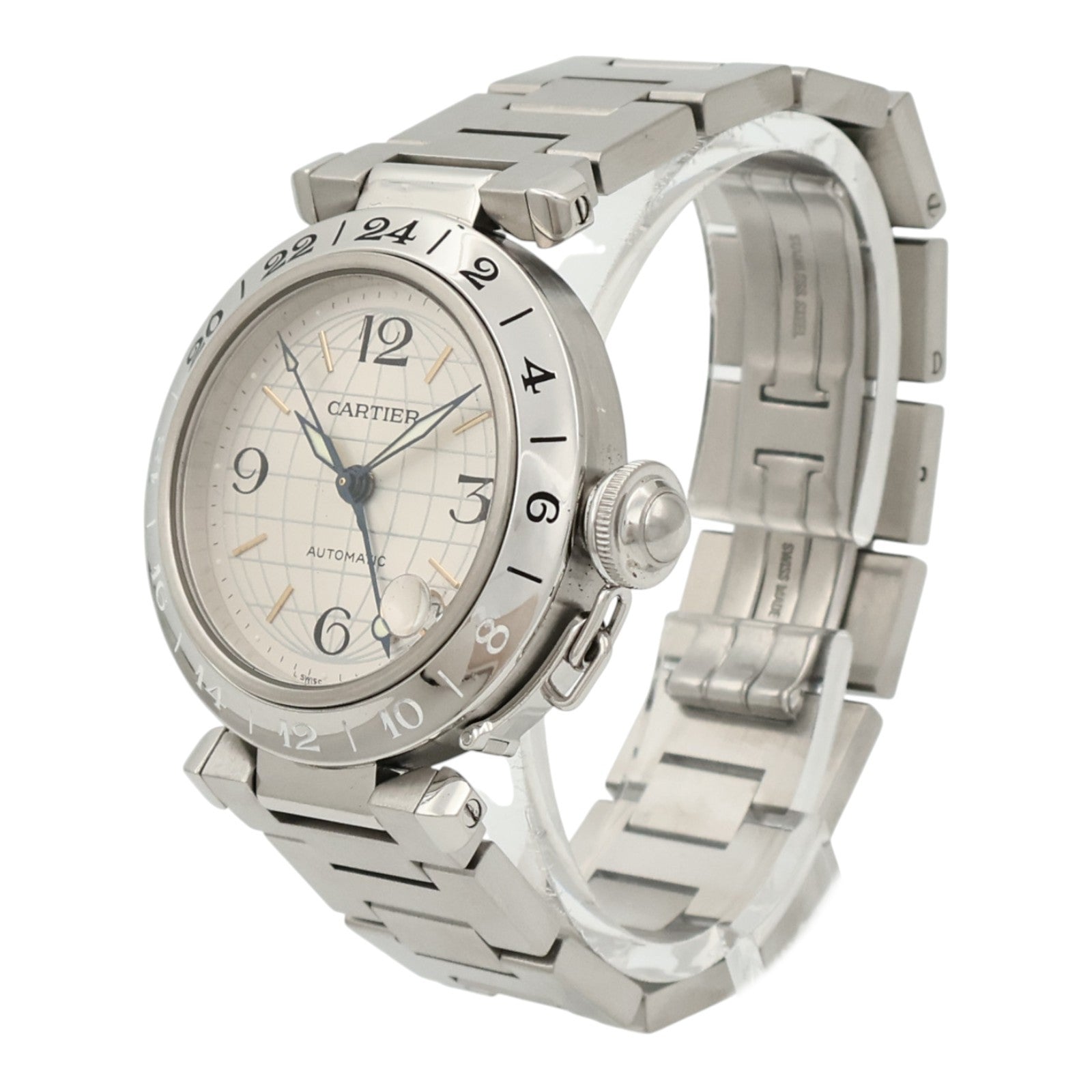 CARTIER Pasha C GMT W31029M7