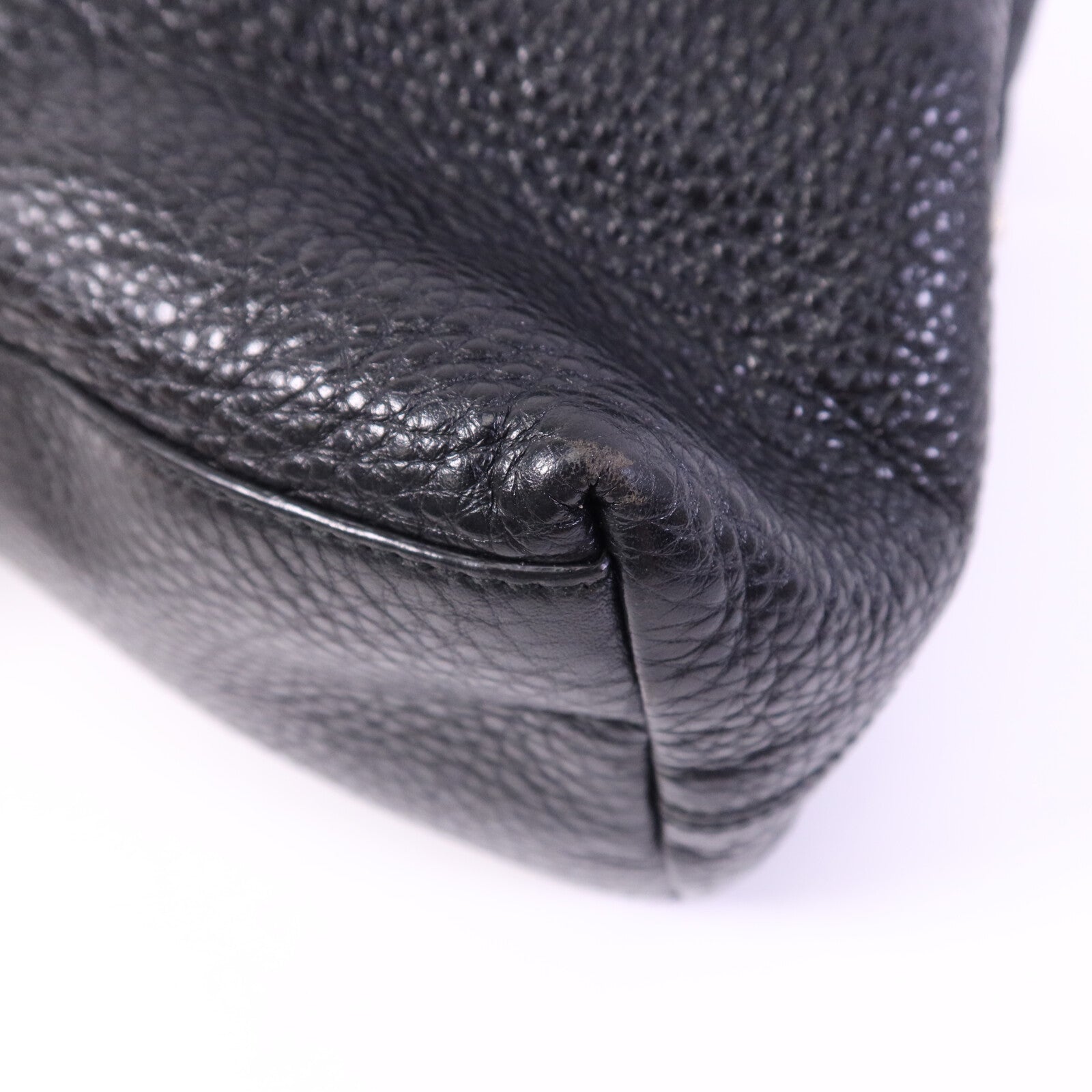 GUCCI 牛皮皮革Chain Shoulder Bag金扣鏈帶肩背袋
