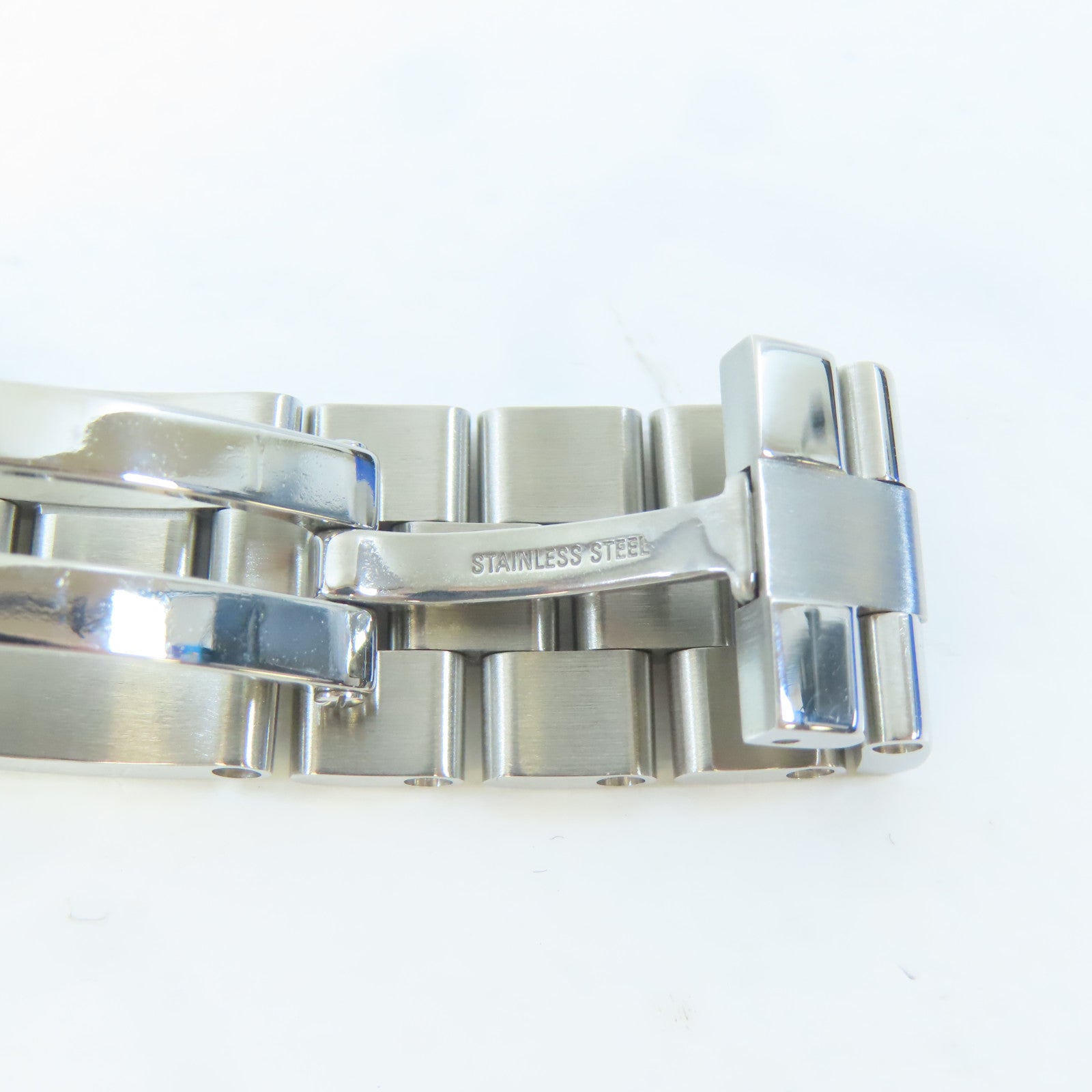 CARTIER Roadster不鏽鋼手錶石英機芯粉紅色