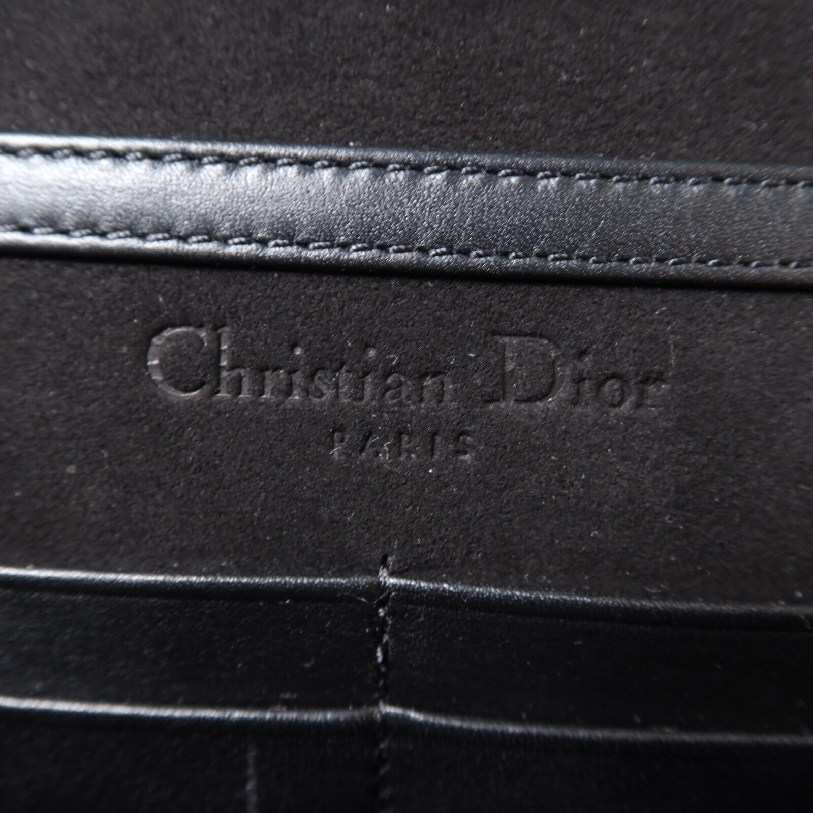 Dior 牛皮皮革Stars Wallet On Chain金扣鏈帶肩背袋