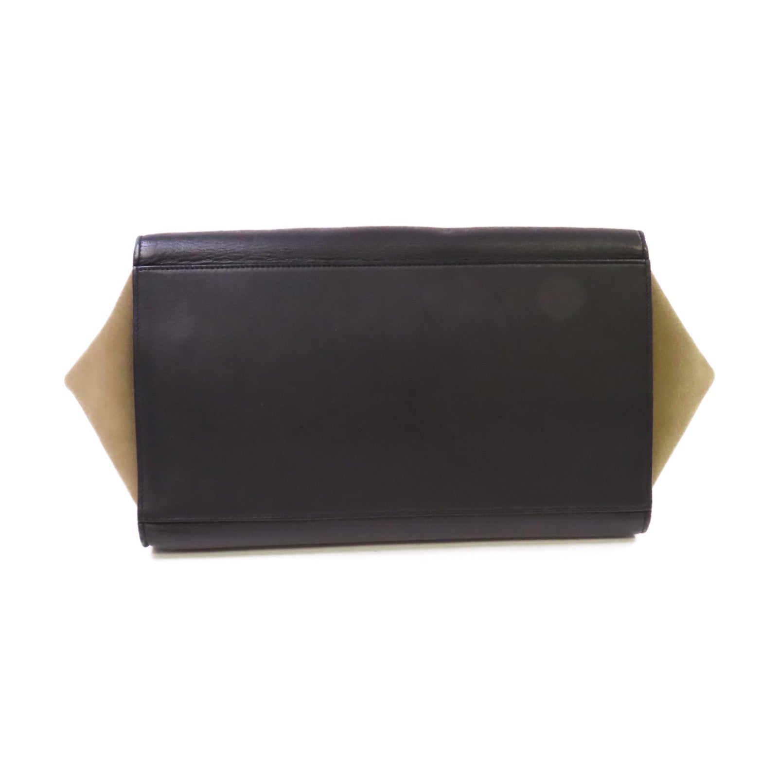 CELINE 牛皮皮革Trapeze 2Way Shoulder Bag金扣手挽肩背兩用袋紅色/黑色/啡色