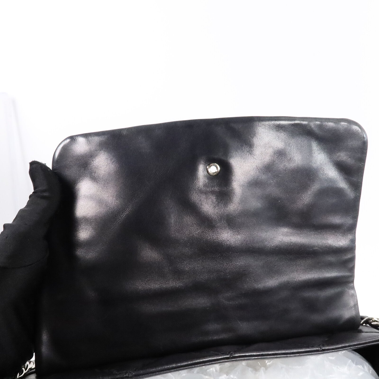 CHANEL 牛皮皮革Chain Shoulder Bag鏈帶肩背袋