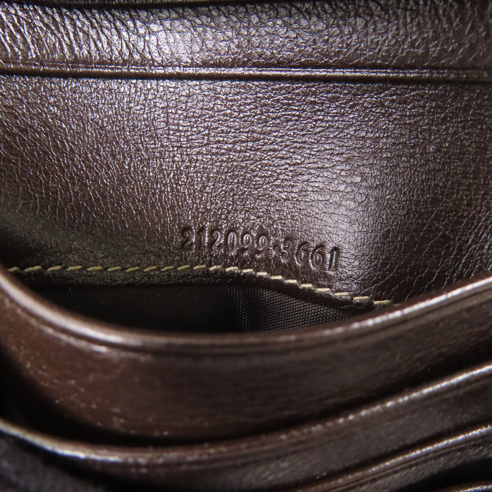 GUCCI 塗層帆布Wallet金扣錢包