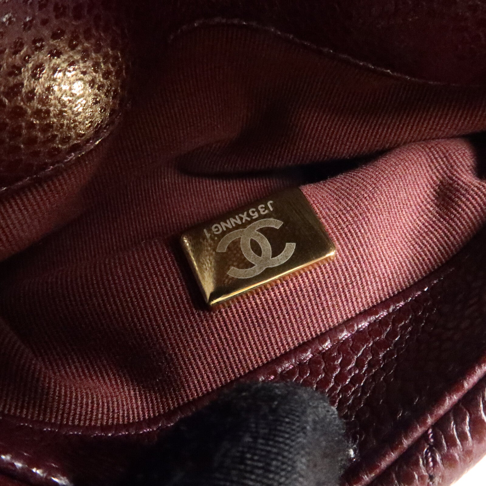 CHANEL 牛皮皮革Backpack鏈帶背包
