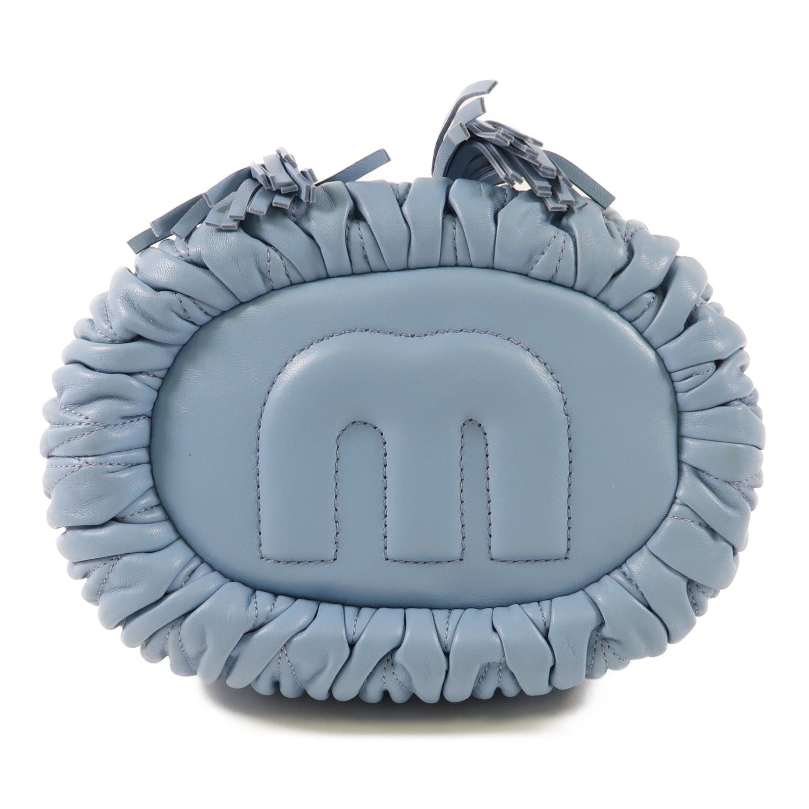 Miu Miu 羊皮皮革Shoulder Bag金扣肩背袋