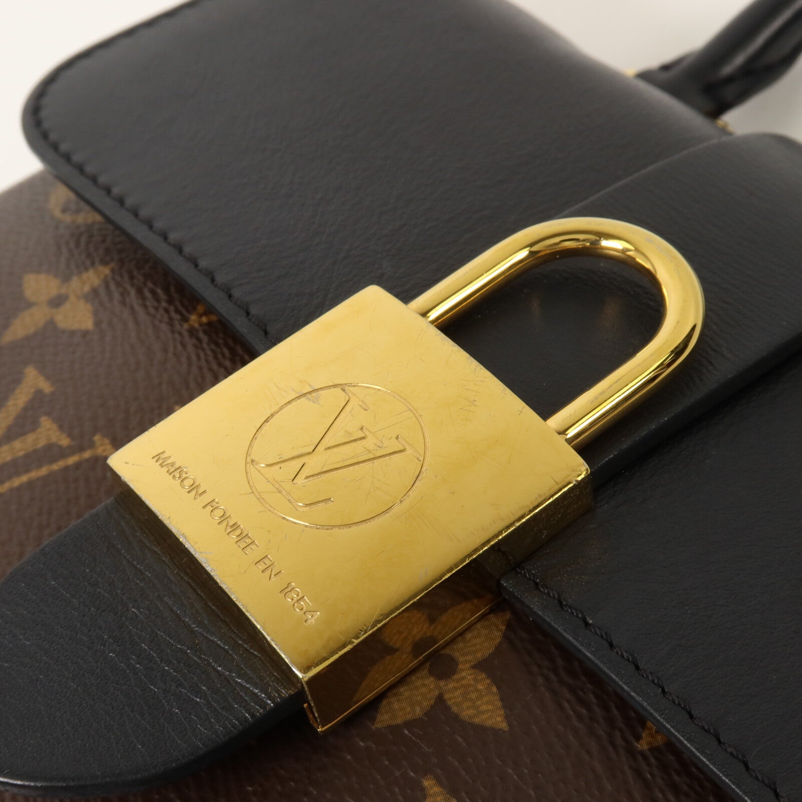 LOUIS VUITTON Monogram Locky BB手挽肩背兩用袋