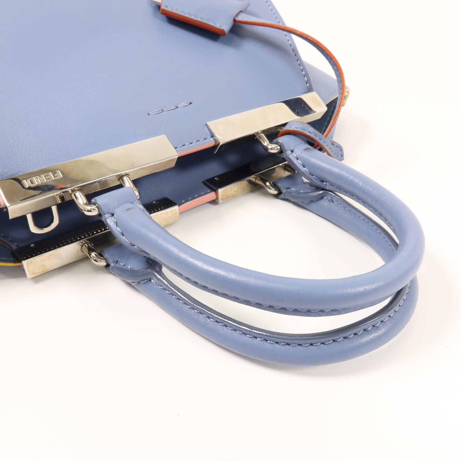 FENDI 牛皮皮革Mini 3 Jours Mini手挽肩背兩用袋