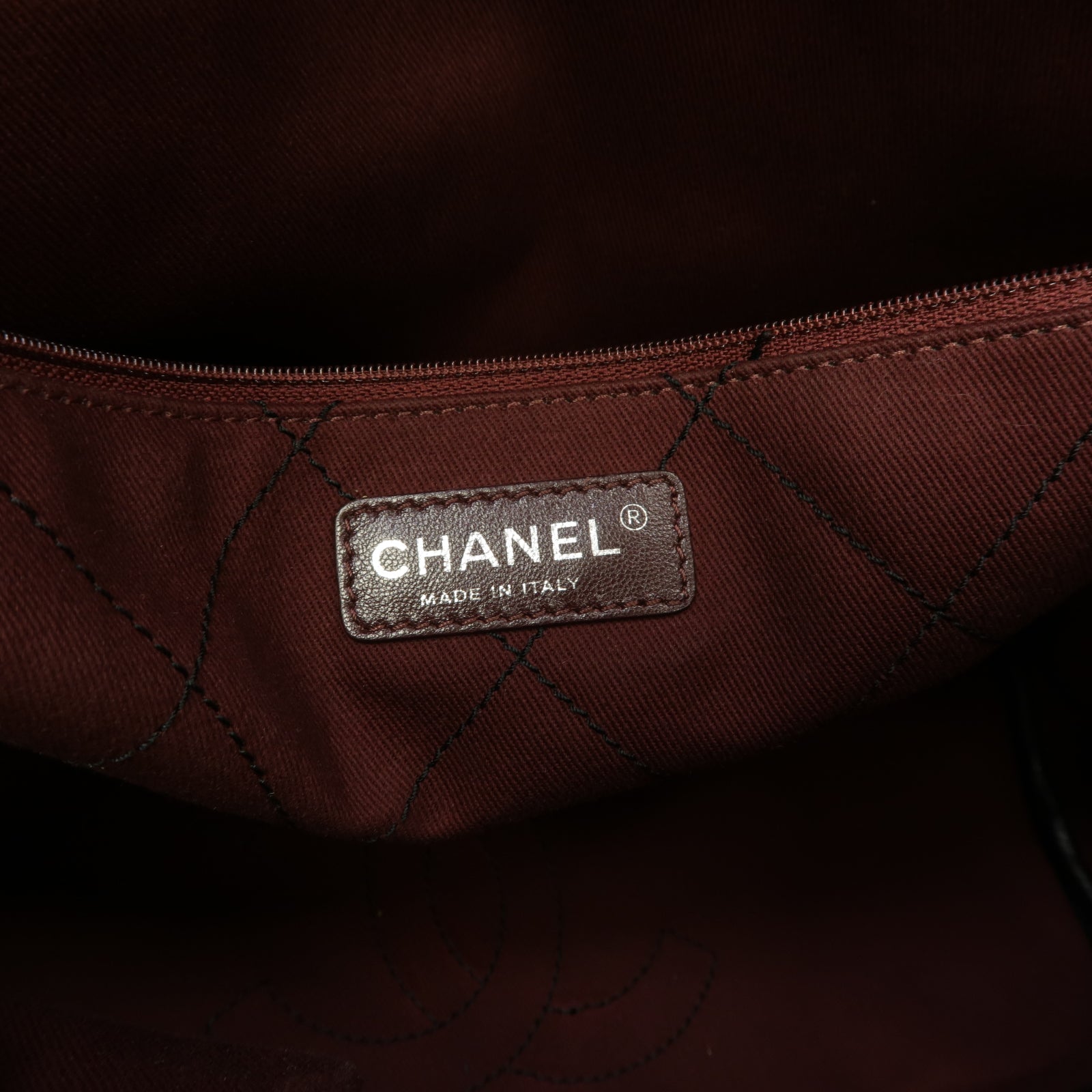 CHANEL 【激減優惠】菱格Caviar皮革Tote Bag銀扣手挽袋黒色