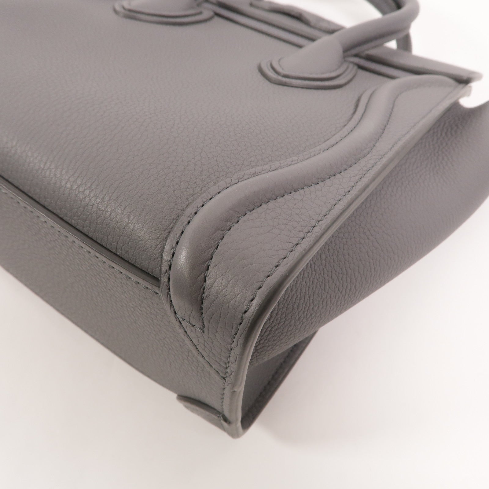 CELINE 牛皮皮革Nano Luggage手挽肩背兩用袋