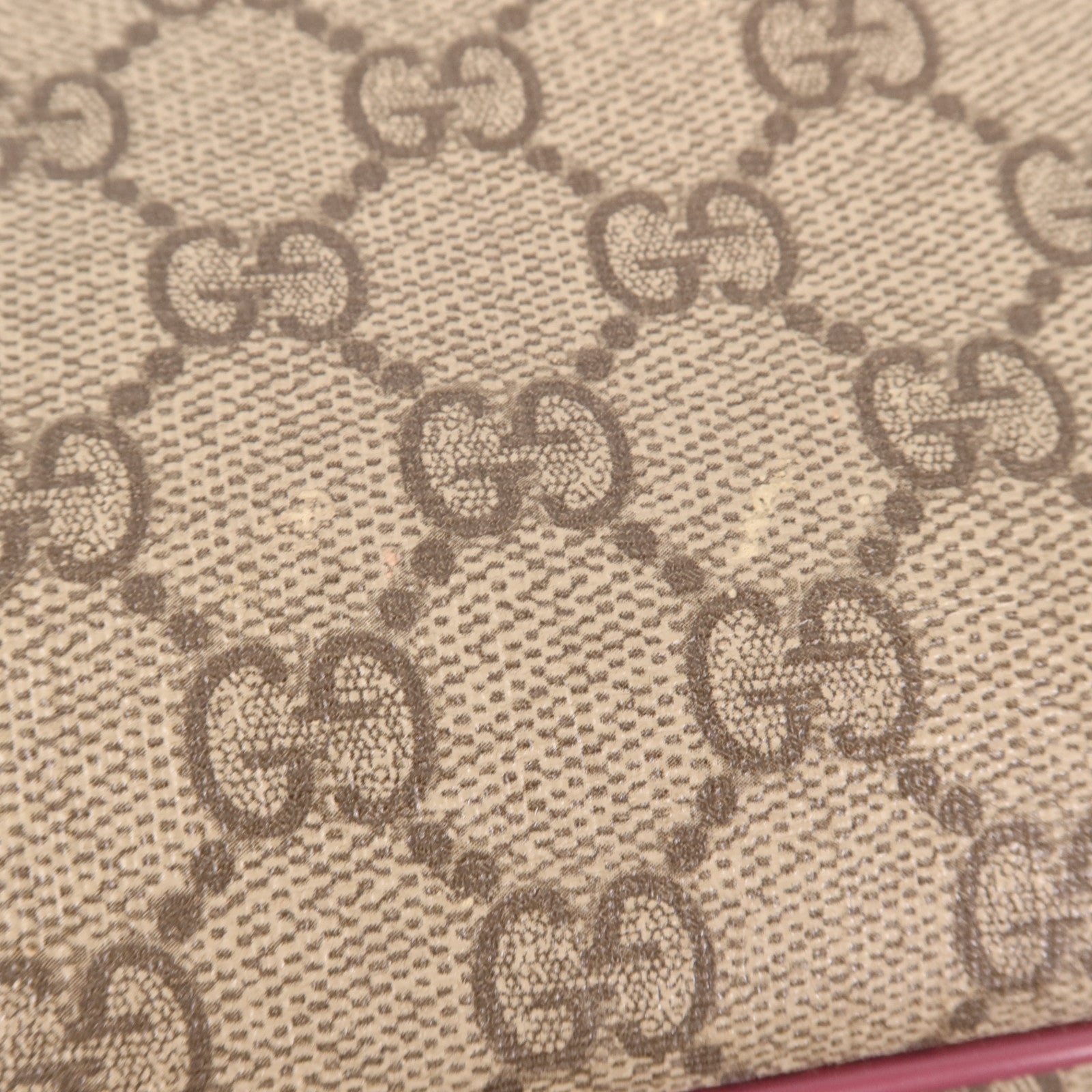 GUCCI 塗層帆布Tote Bag金扣手挽肩背兩用袋