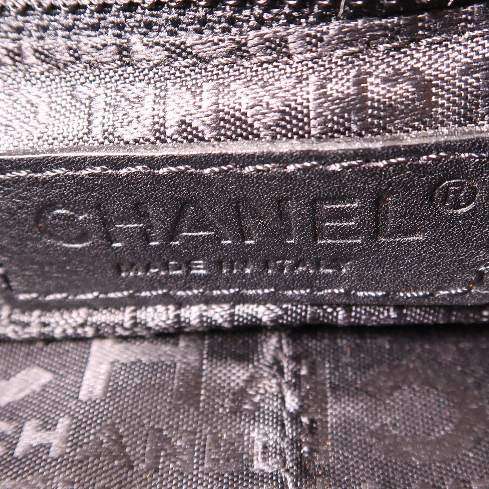 CHANEL 羊皮皮革Chain Stitch Clutch鏈帶肩背袋