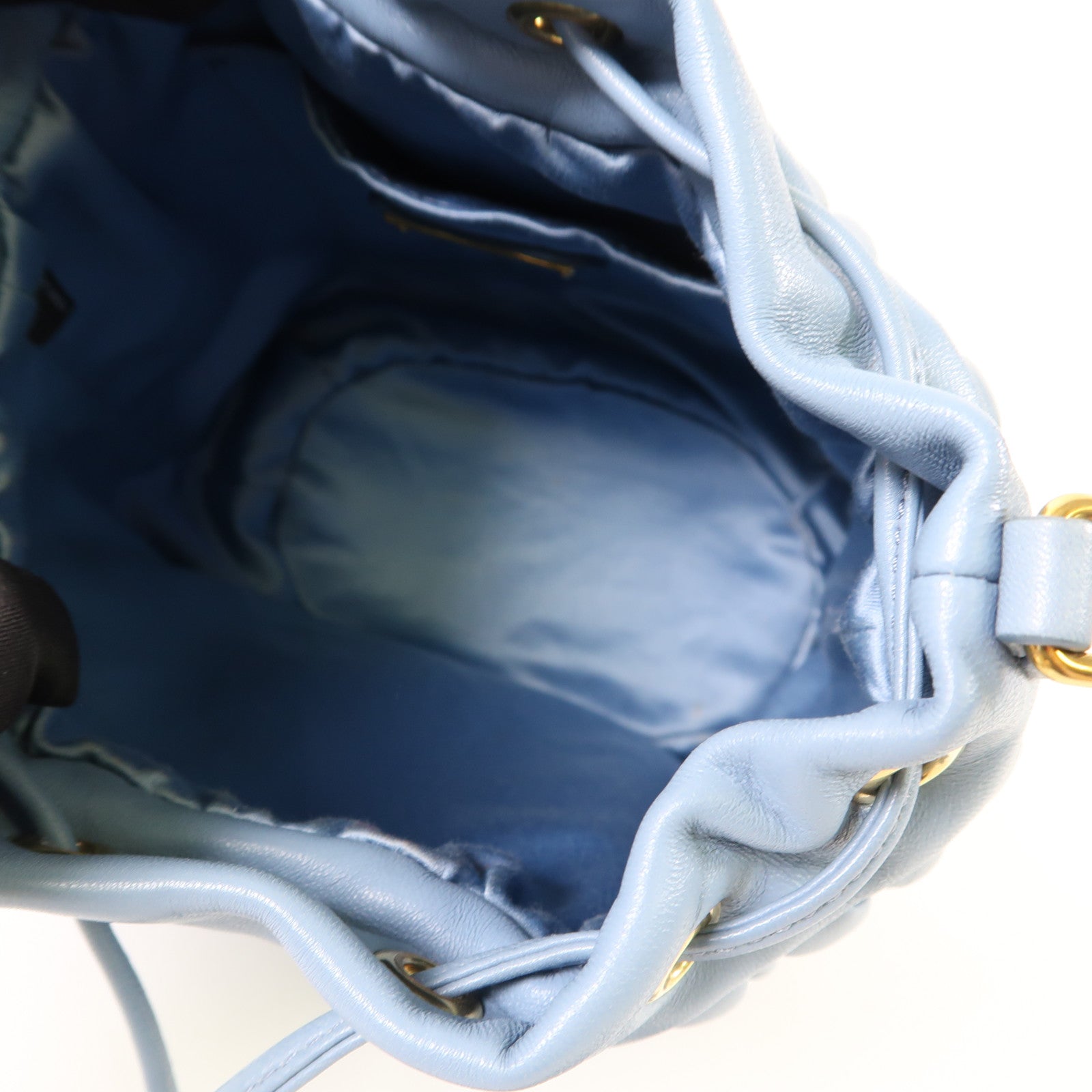 Miu Miu 羊皮皮革Shoulder Bag金扣肩背袋
