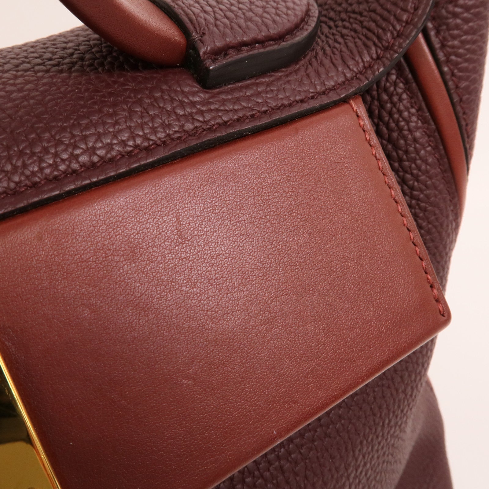 HERMES Clemence皮革24/24 29cm手挽肩背兩用袋Red/Rouge H