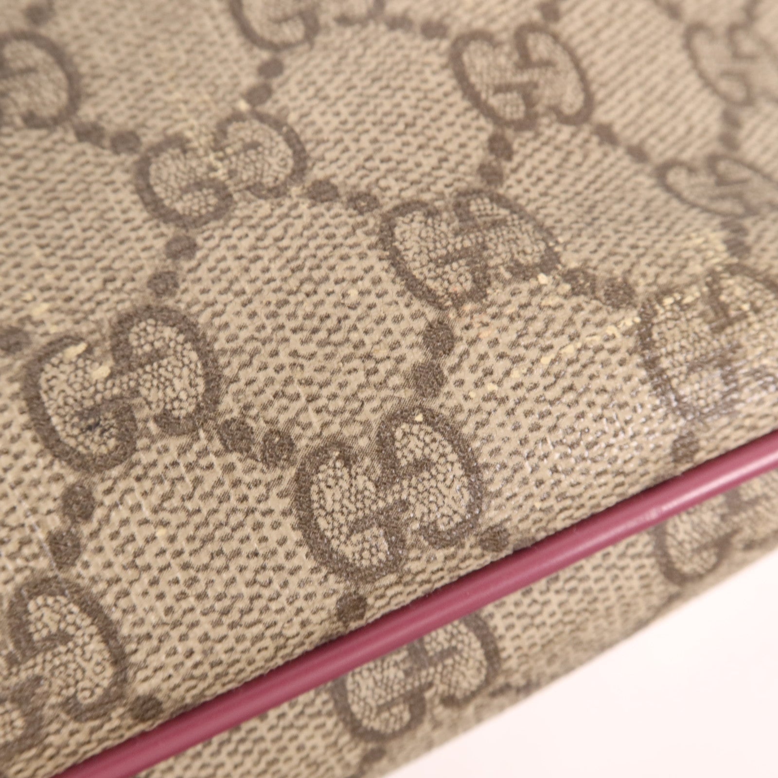 GUCCI 塗層帆布Tote Bag金扣手挽肩背兩用袋