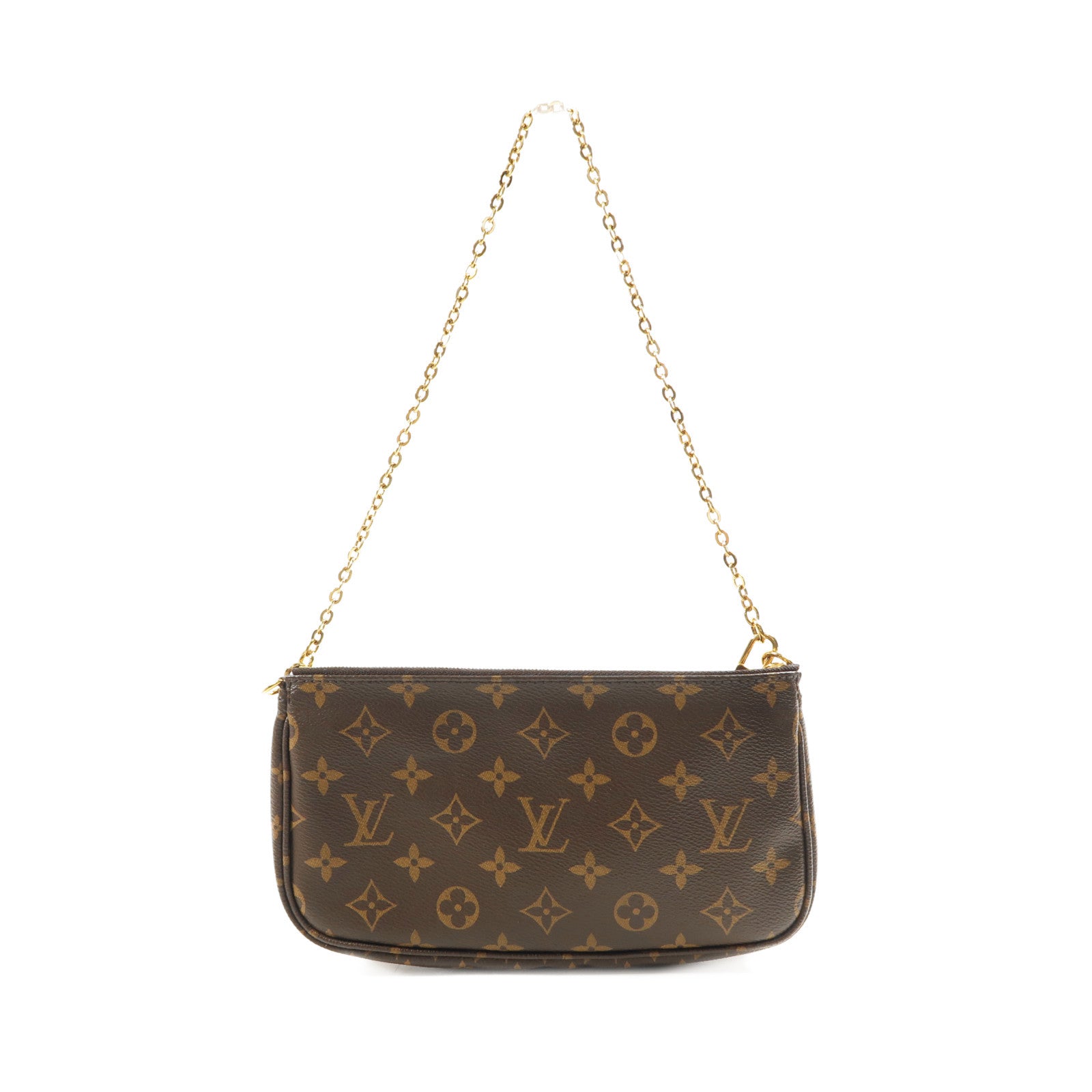 LOUIS VUITTON Monogram Multi Pochette Accessoires金扣肩背袋