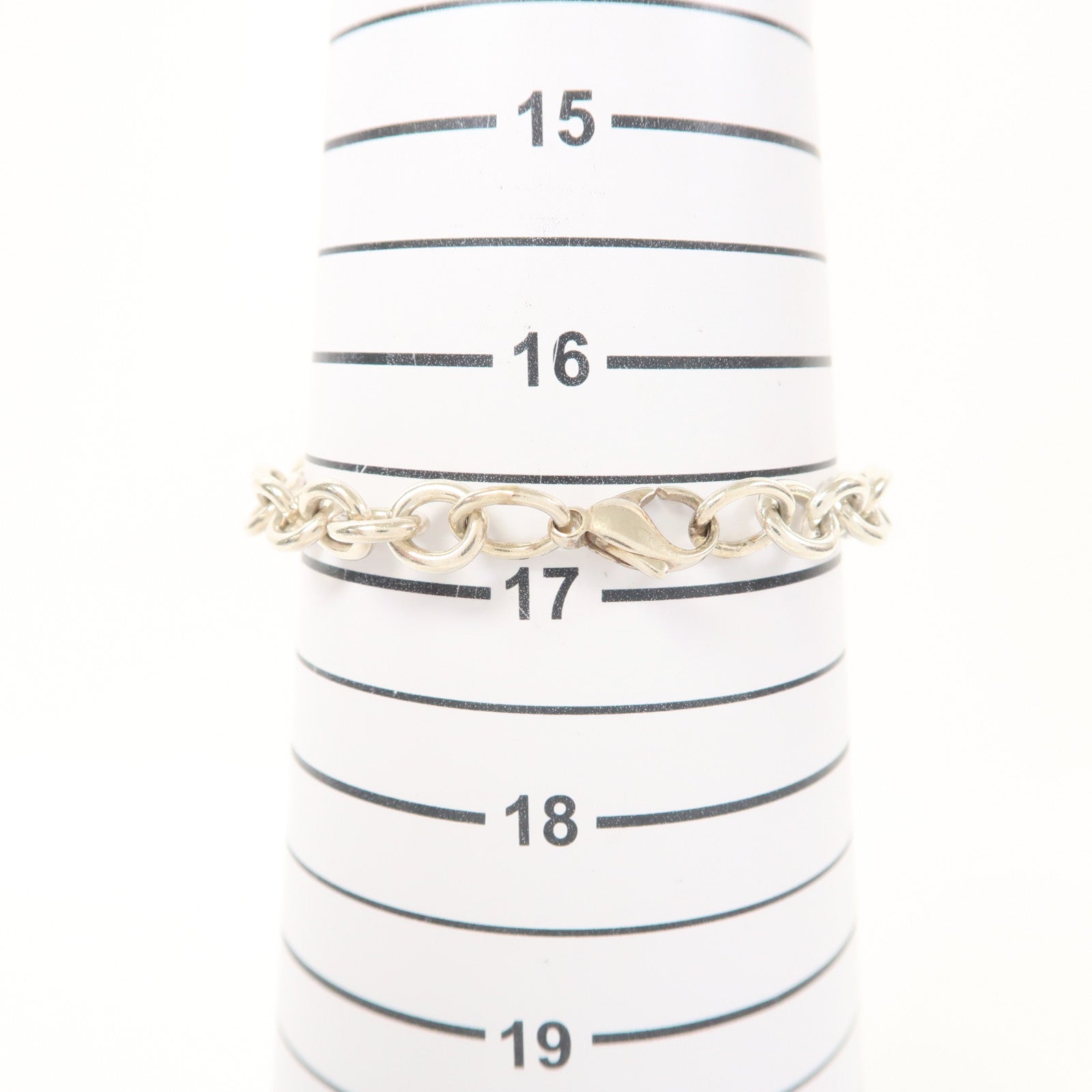 TIFFANY＆CO 925純銀Return to Tiffany Heart Tag Bracelet手鏈