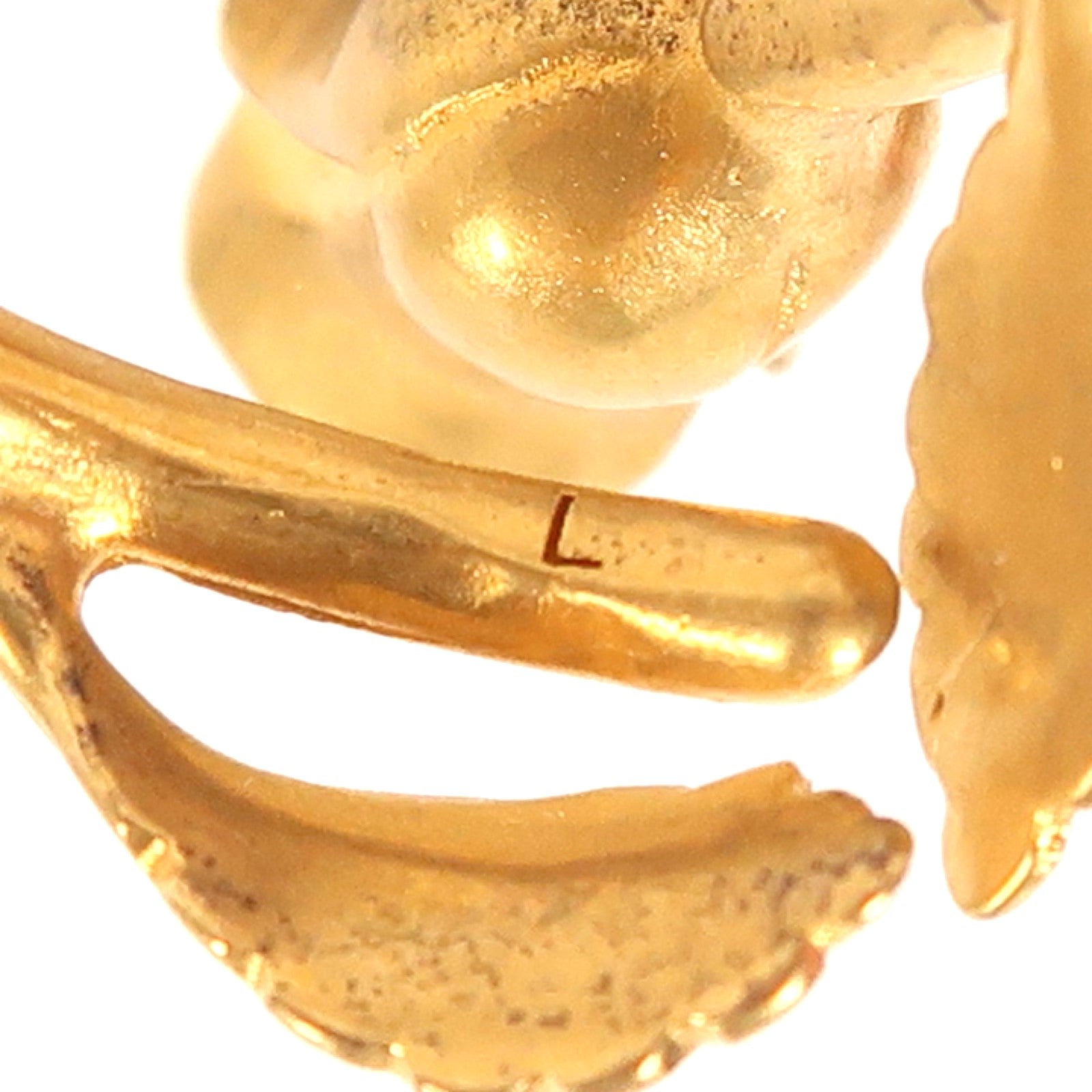 Dior 鍍金Ring戒指US#5.5