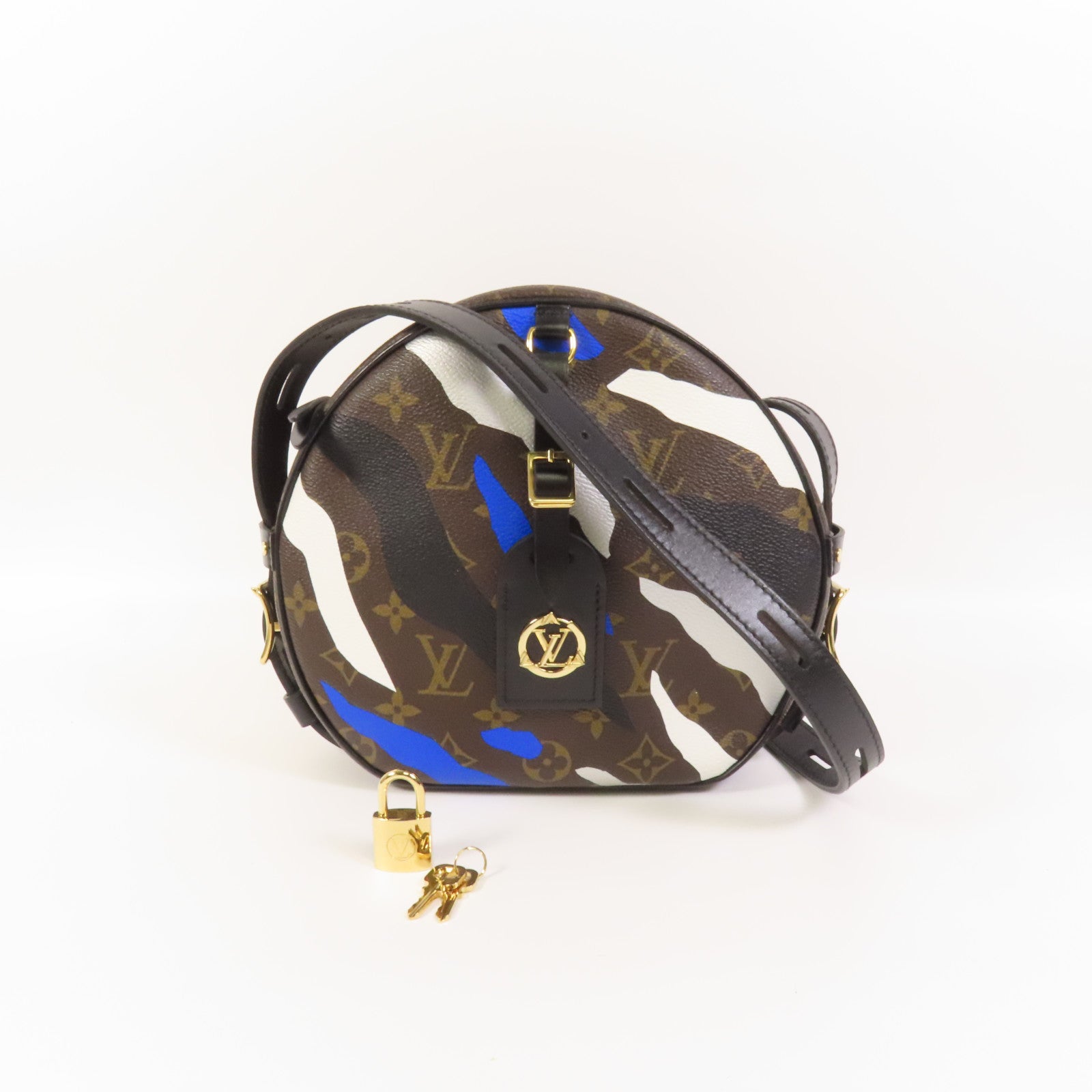 LOUIS VUITTON Monogram LV x LoL Boite Chapeau Souple金扣肩背袋