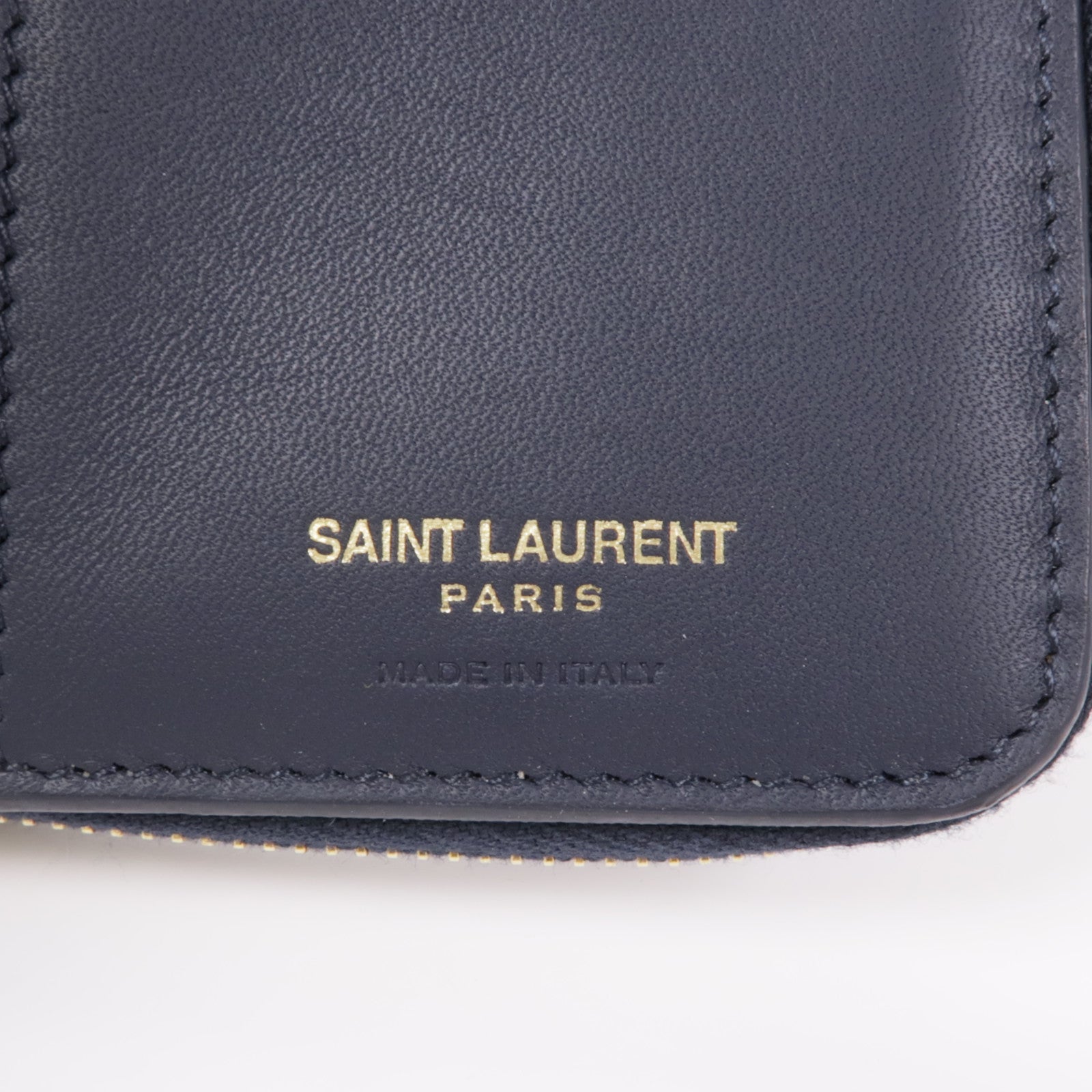 YVES SAINT LAURENT 牛皮皮革Wallet錢包